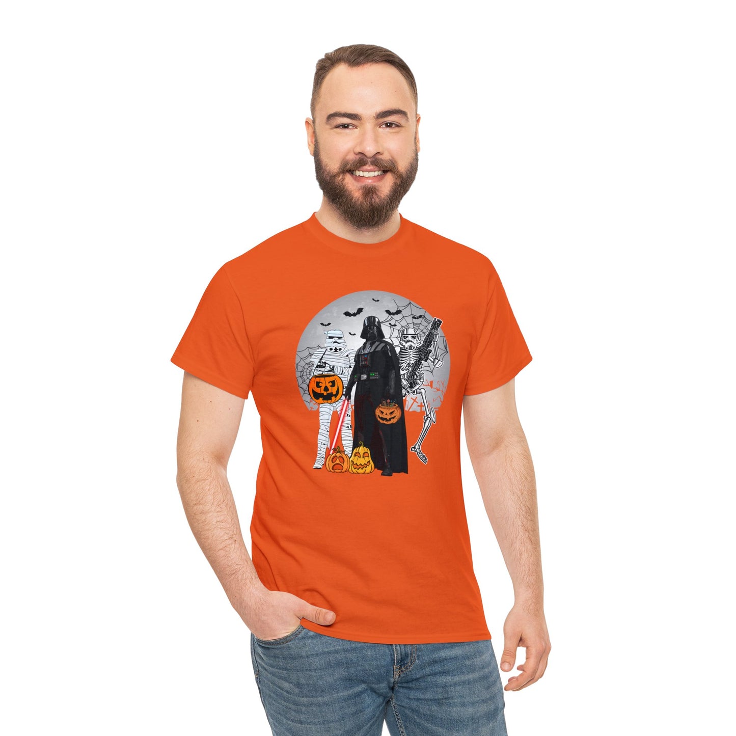 Happy Dark Side Halloween Heavy Cotton Tee