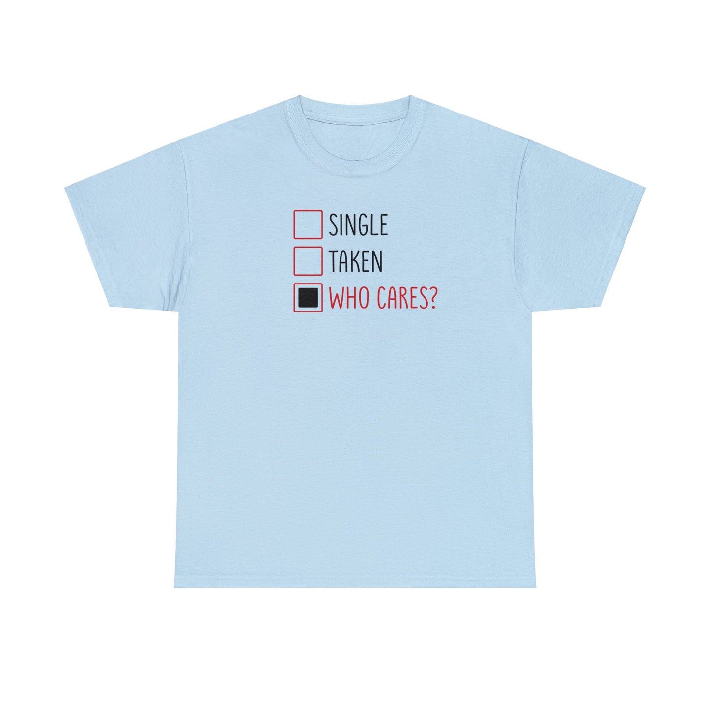 Valentines Day Check List Unisex Heavy Cotton Tee