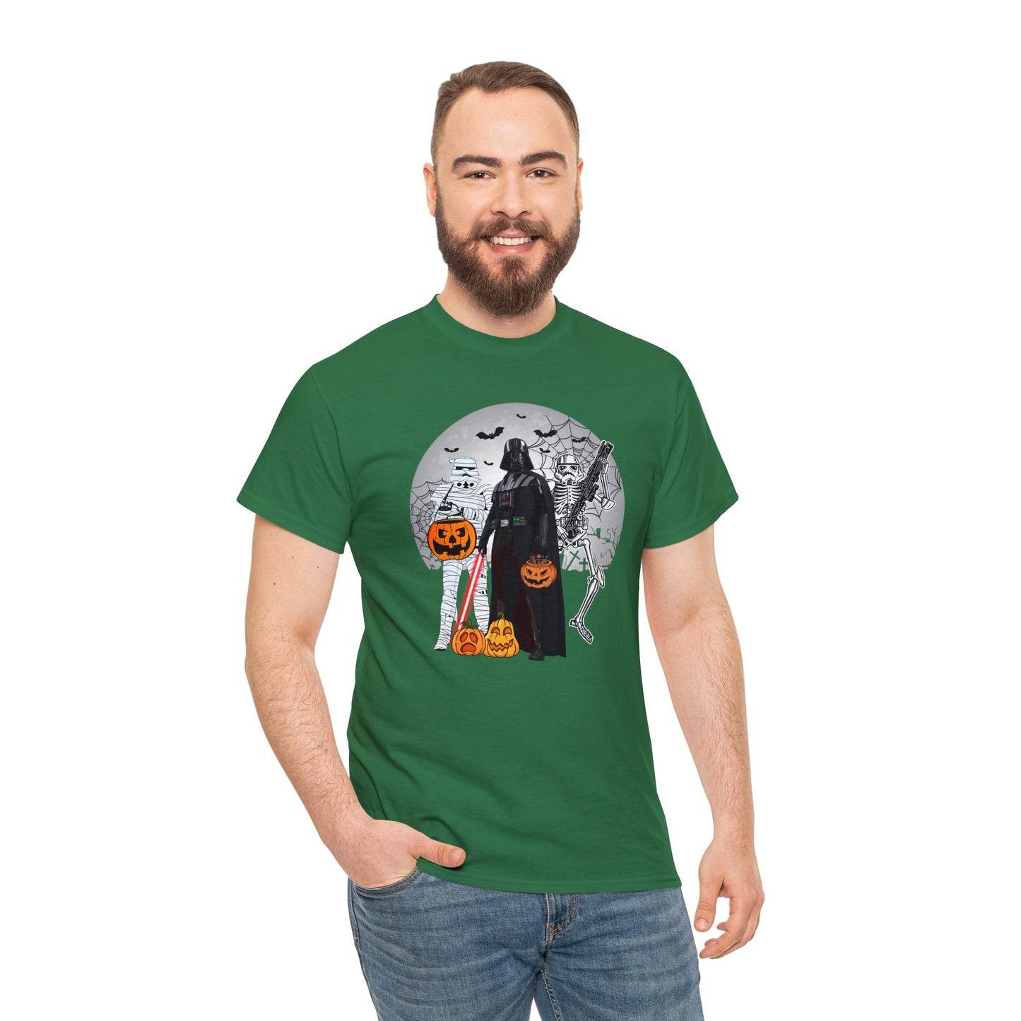 Happy Dark Side Halloween Heavy Cotton Tee