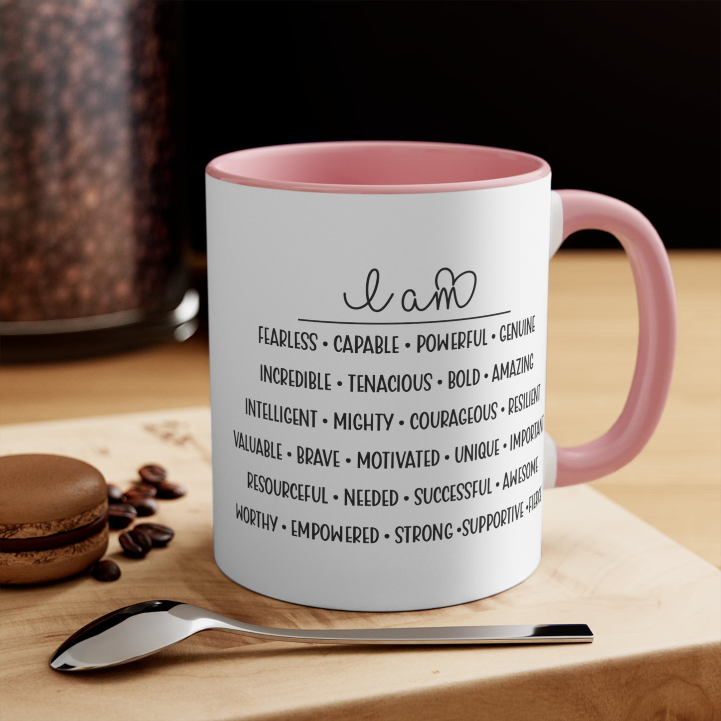 "I Am" Inspirational Beverage Mugs