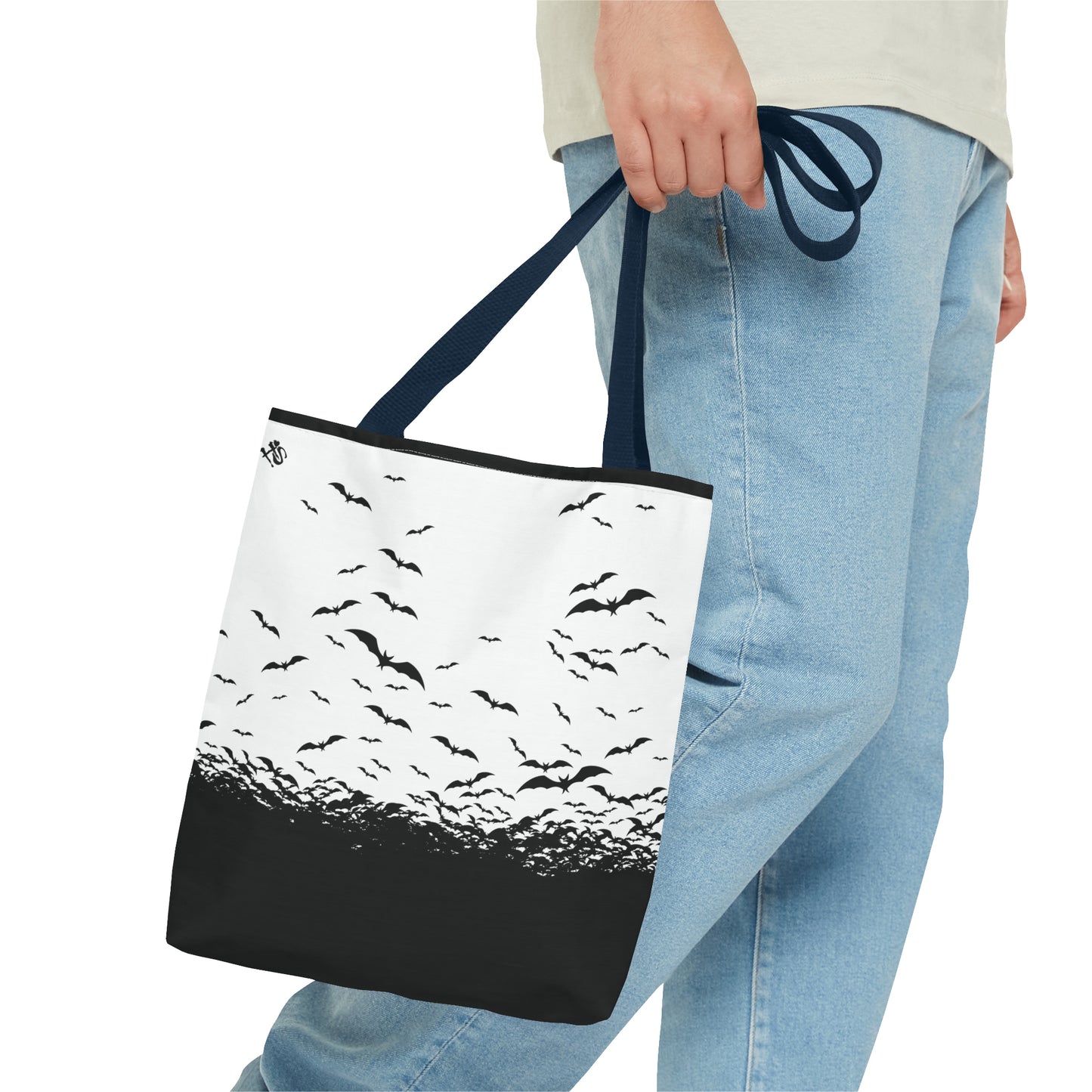 Flock of Bats Tote Bag (AOP)