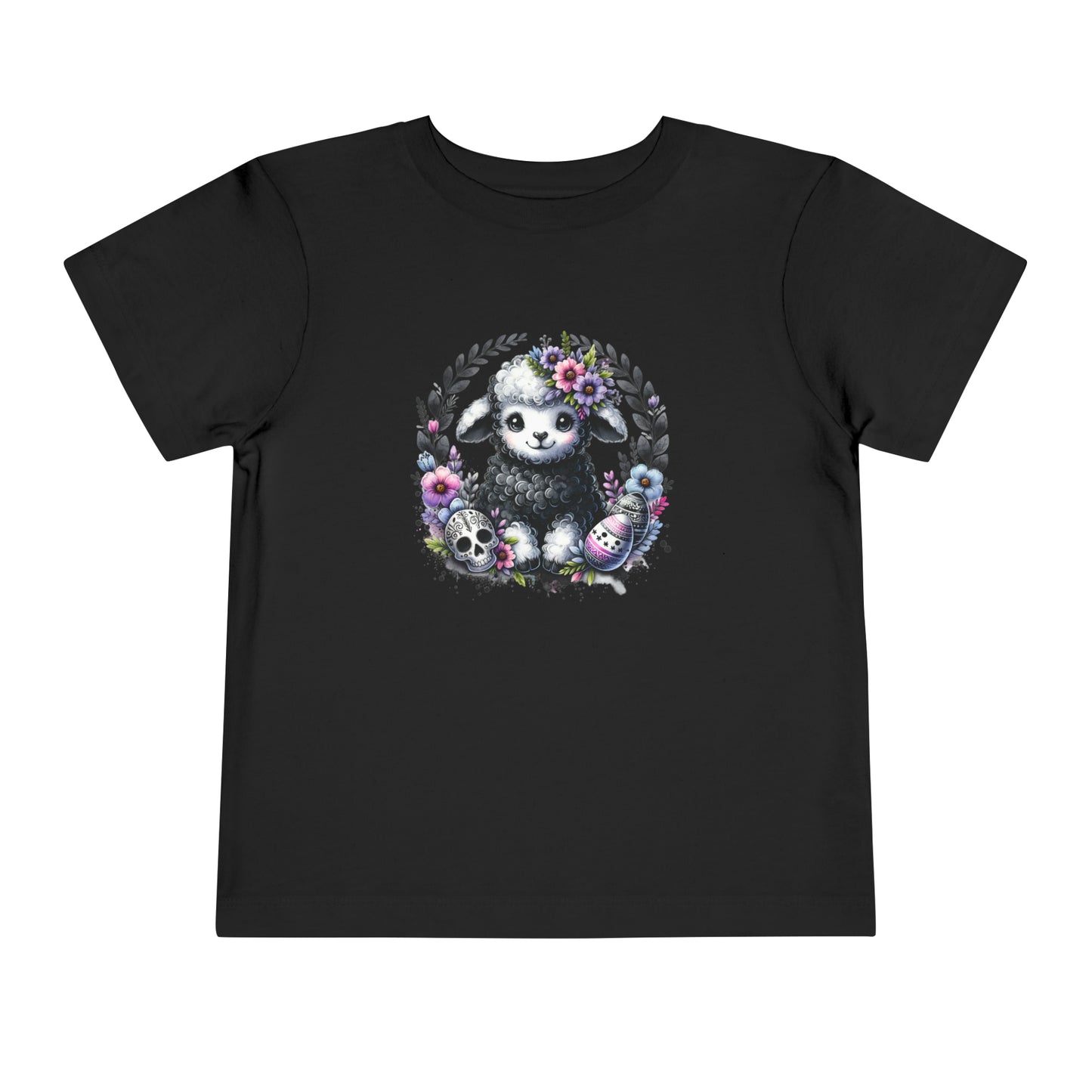 Dark Lamb Toddler Short Sleeve Tee (2T-5T)