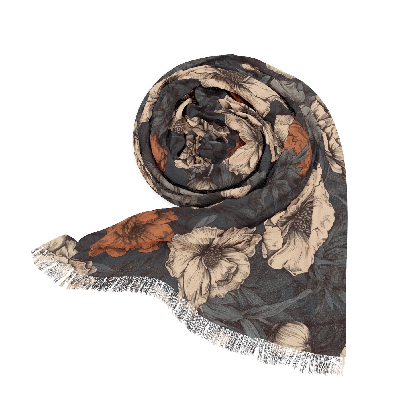 Gothic Roses Light Scarf