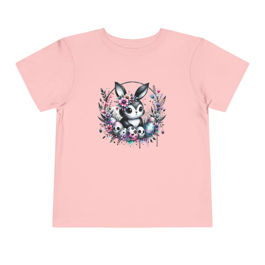 Dark Bunny Toddler Short Sleeve Tee (2T-5T)