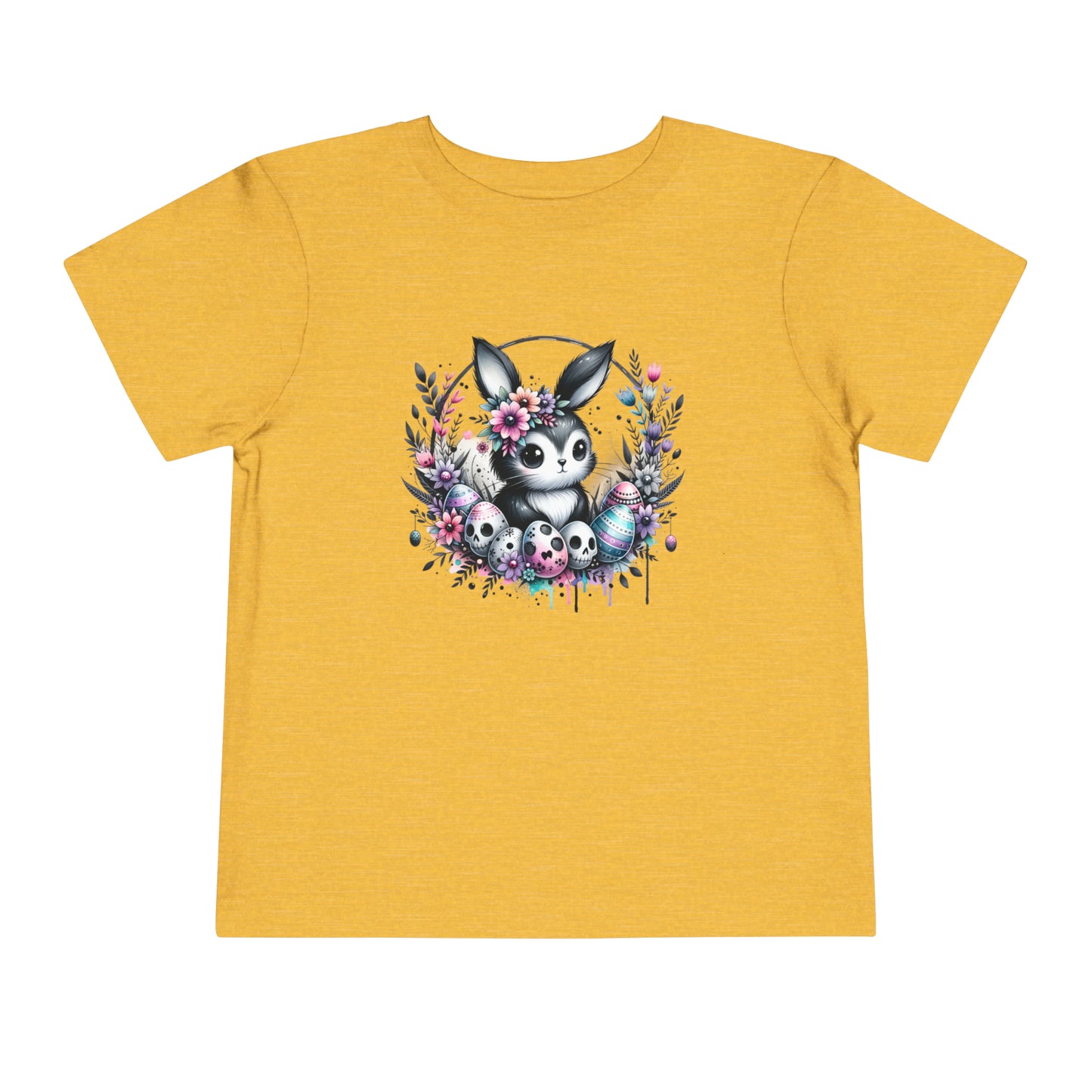 Dark Bunny Toddler Short Sleeve Tee (2T-5T)