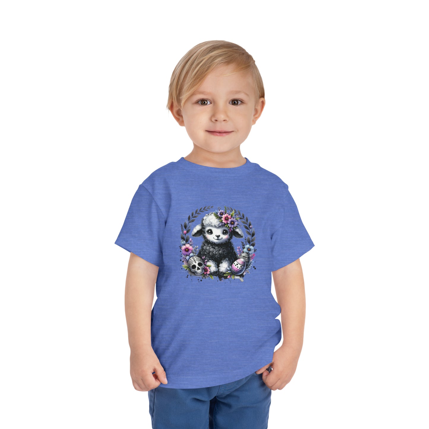 Dark Lamb Toddler Short Sleeve Tee (2T-5T)