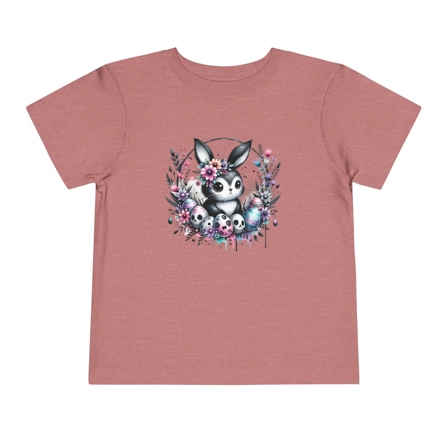 Dark Bunny Toddler Short Sleeve Tee (2T-5T)