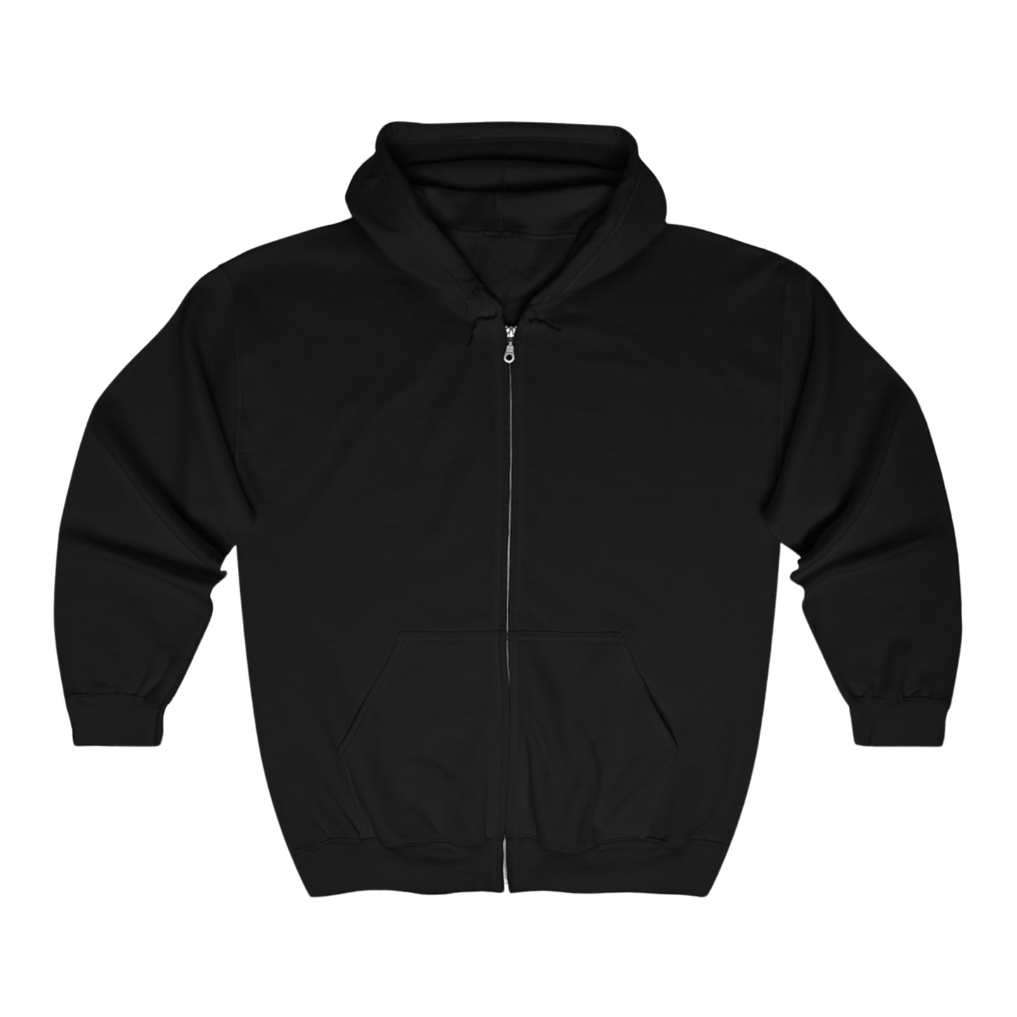 Burnt out but Optimistic Heavy Blend™ Full Zip Hooded Sweatshirt