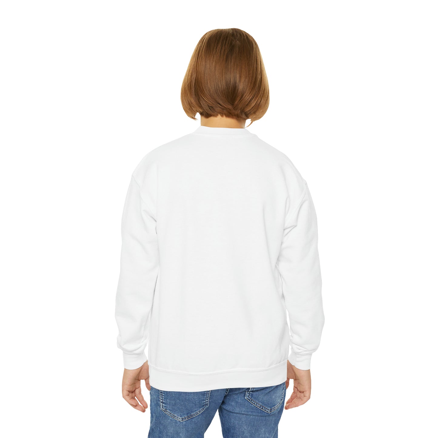 Cute ,smart, but a little bit dramatic Youth Crewneck Sweatshirt