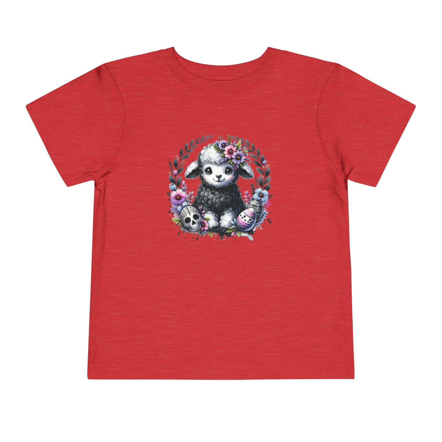 Dark Lamb Toddler Short Sleeve Tee (2T-5T)