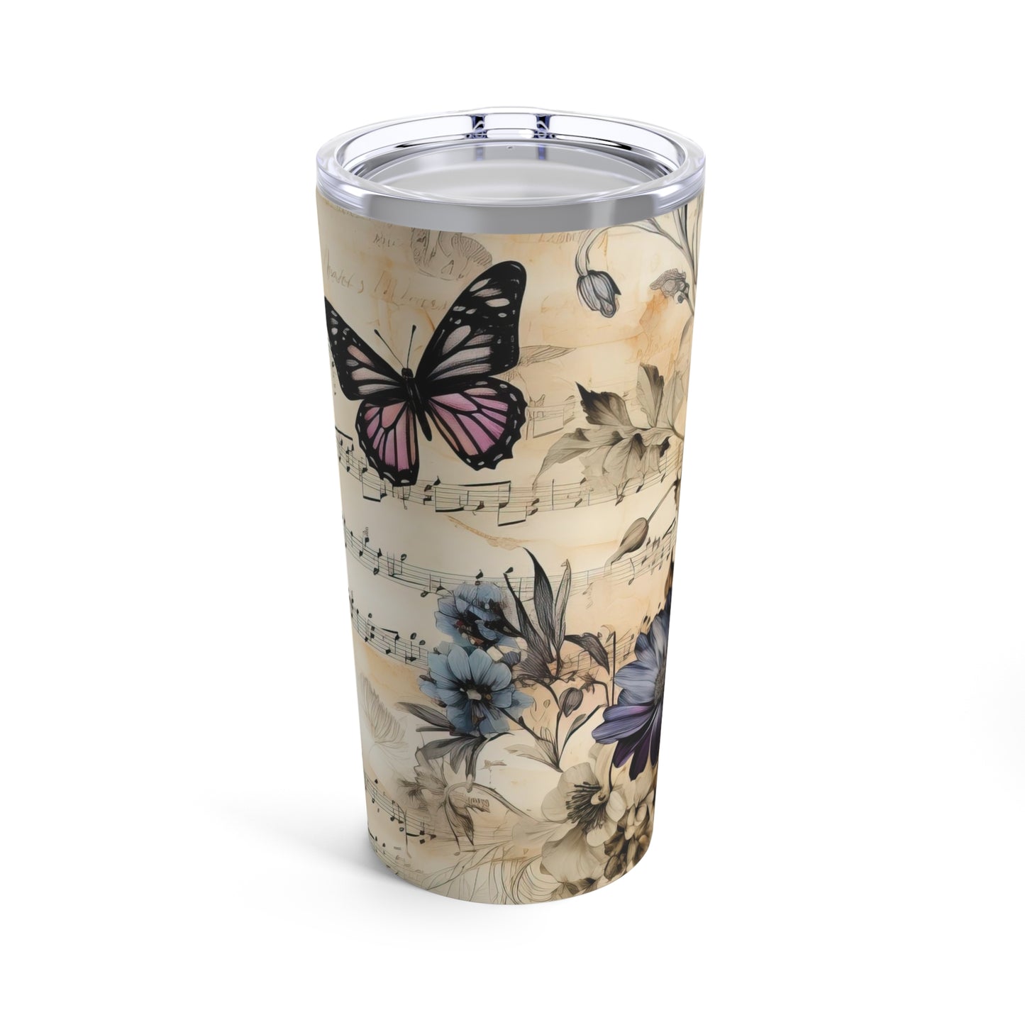 Butterfly notes 20oz Tumbler