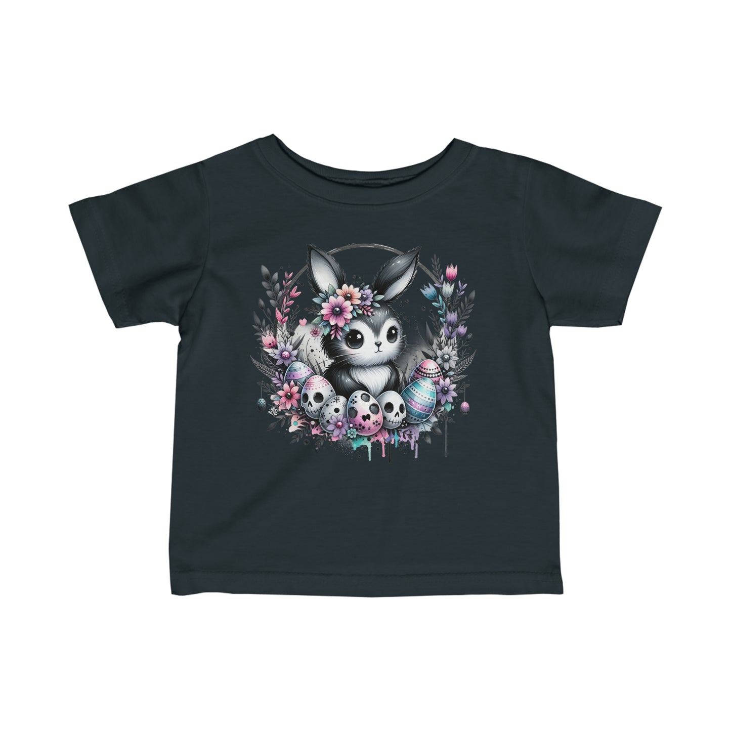 Dark Bunny Infant Fine Jersey Tee (6m-24m)