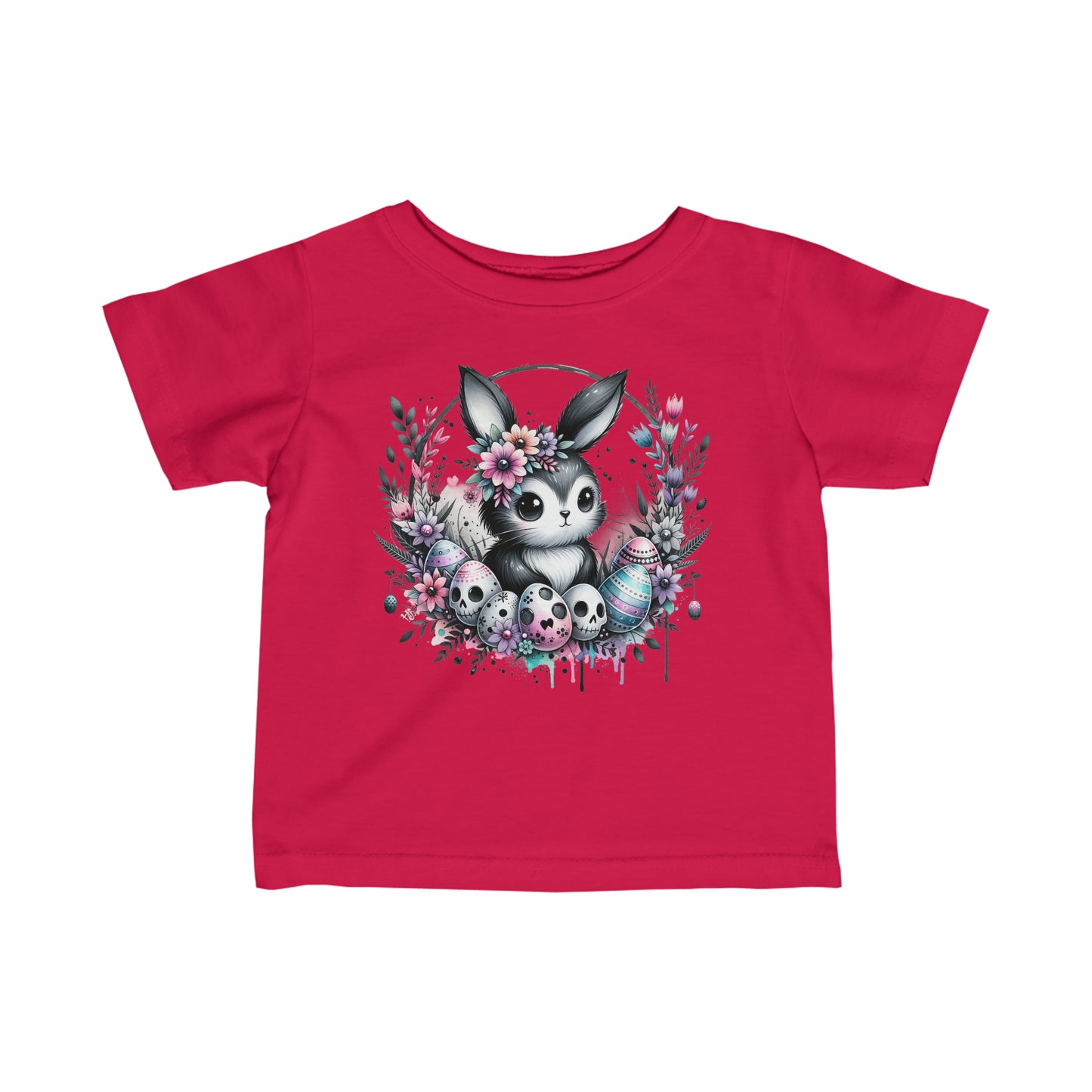 Dark Bunny Infant Fine Jersey Tee (6m-24m)