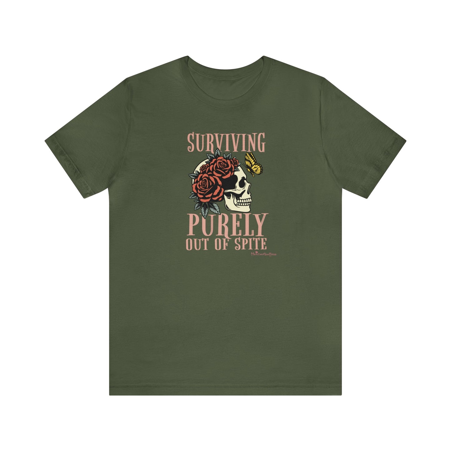 Surviving Purely Out Of Spite Unisex Jersey Short Sleeve Tee