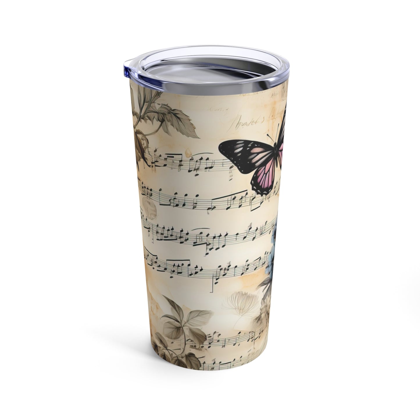 Butterfly notes 20oz Tumbler