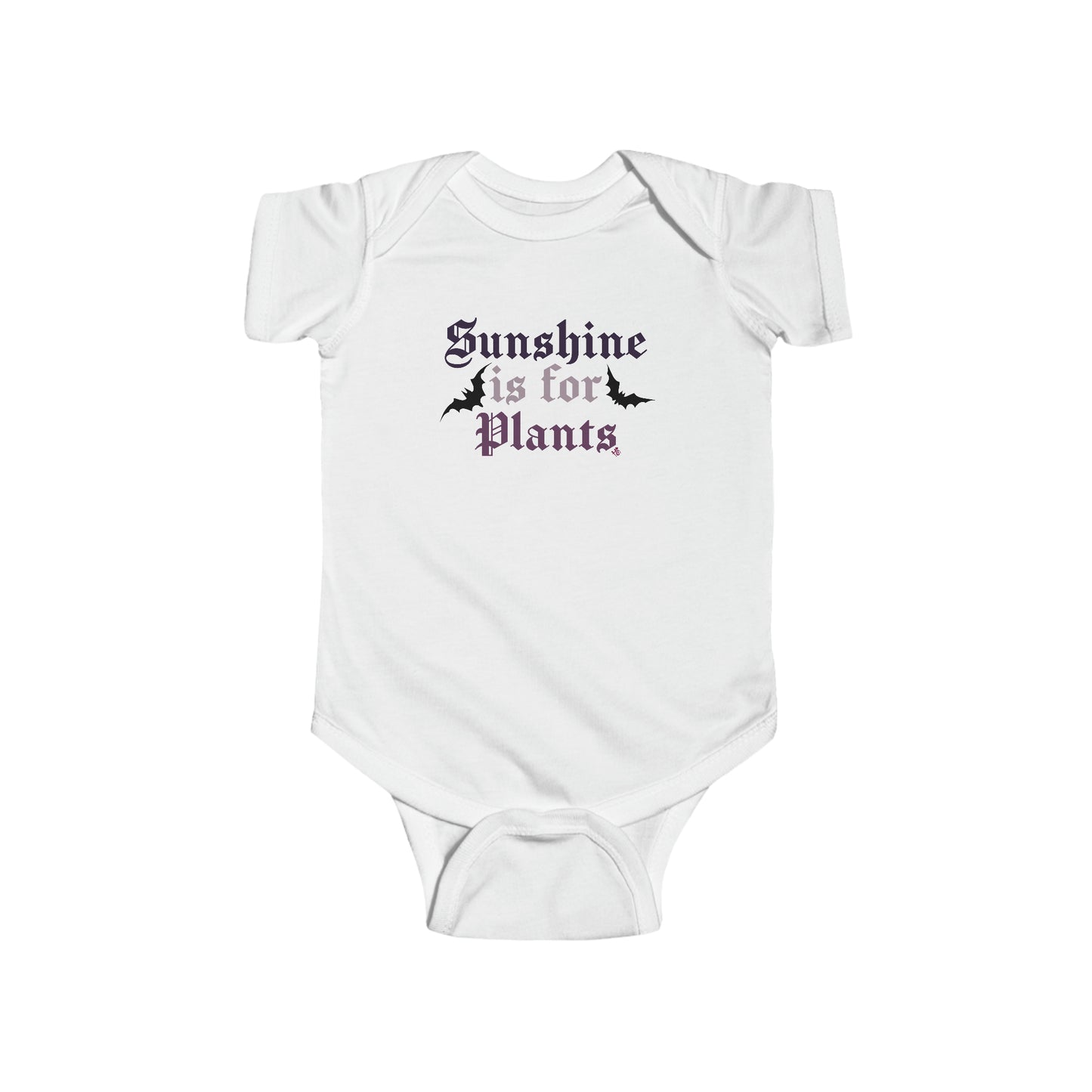 Sunshine Is For Plants Infant Fine Jersey Onesie (NB-24M)