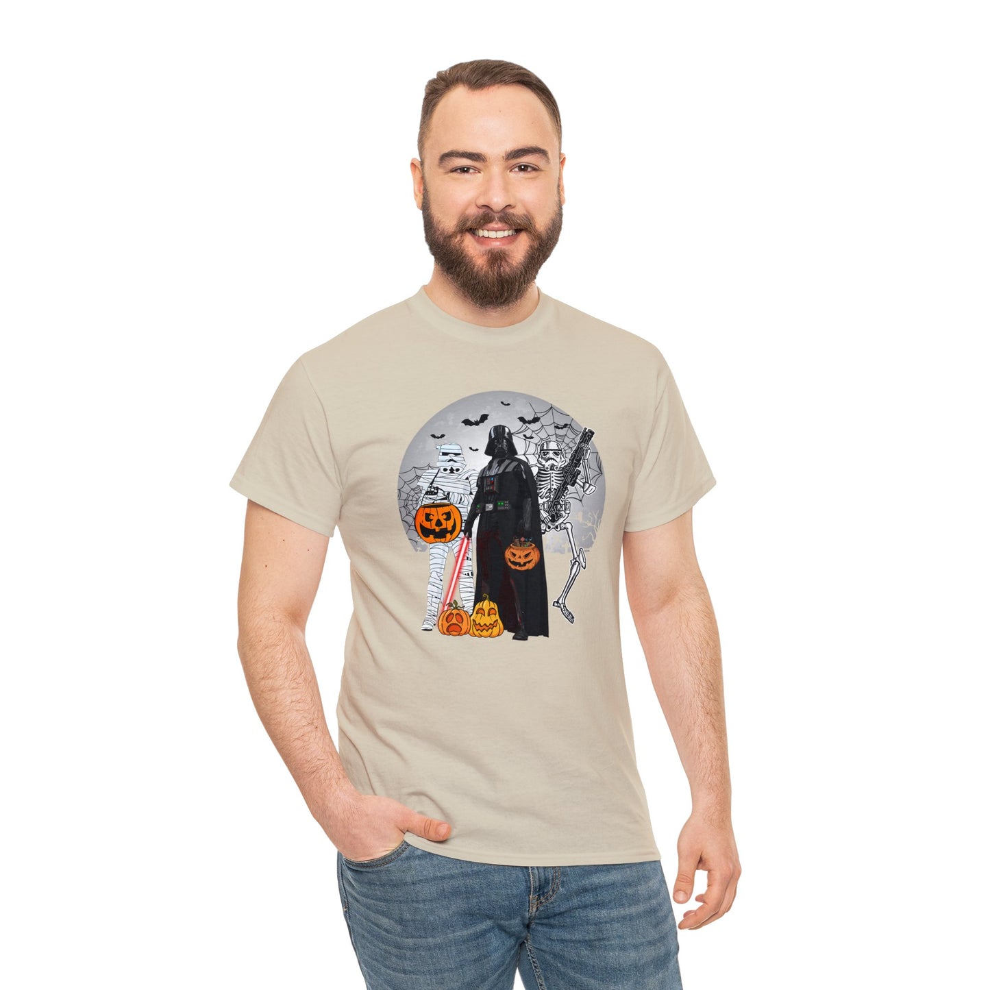 Happy Dark Side Halloween Heavy Cotton Tee