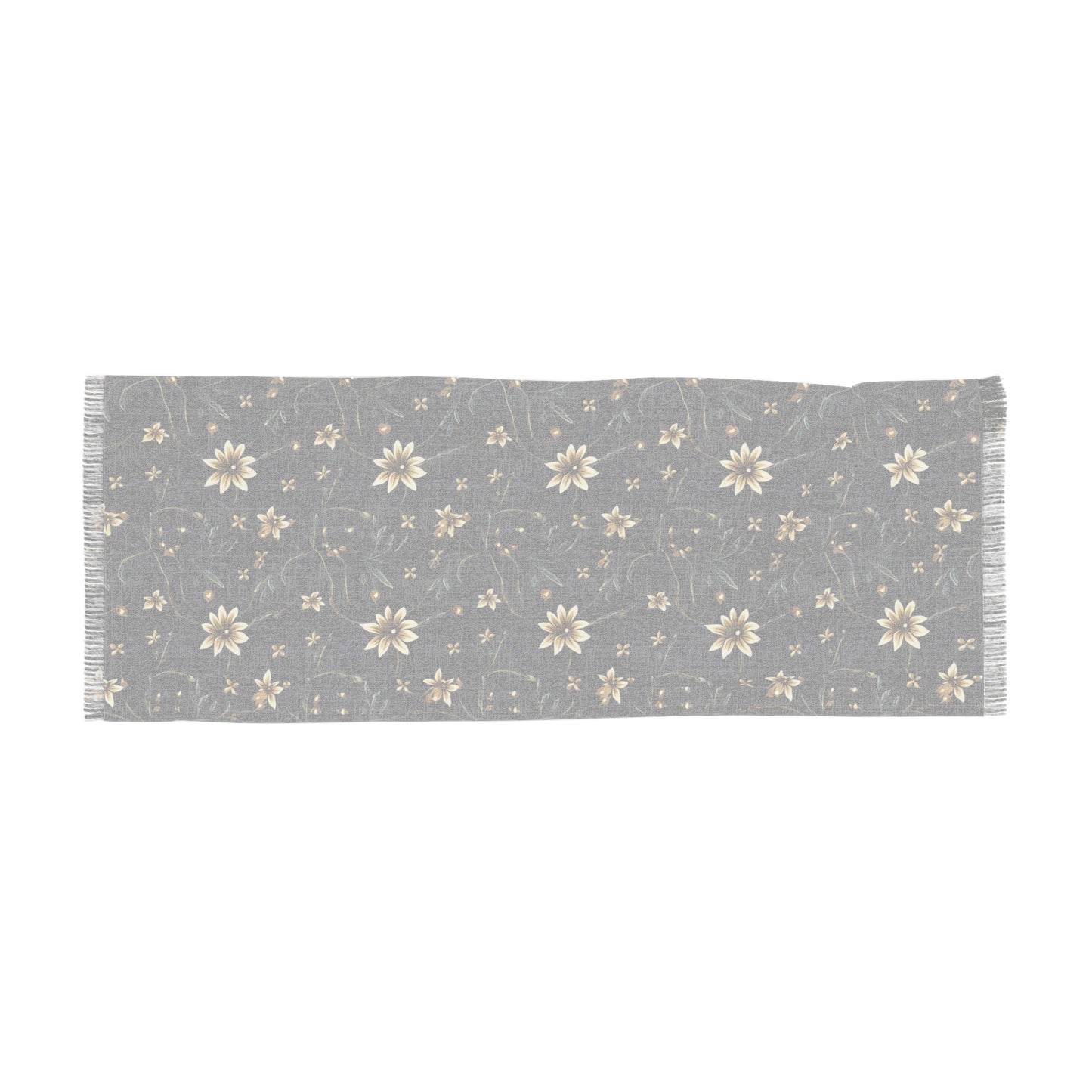 Midnight Star Daisies Light Scarf