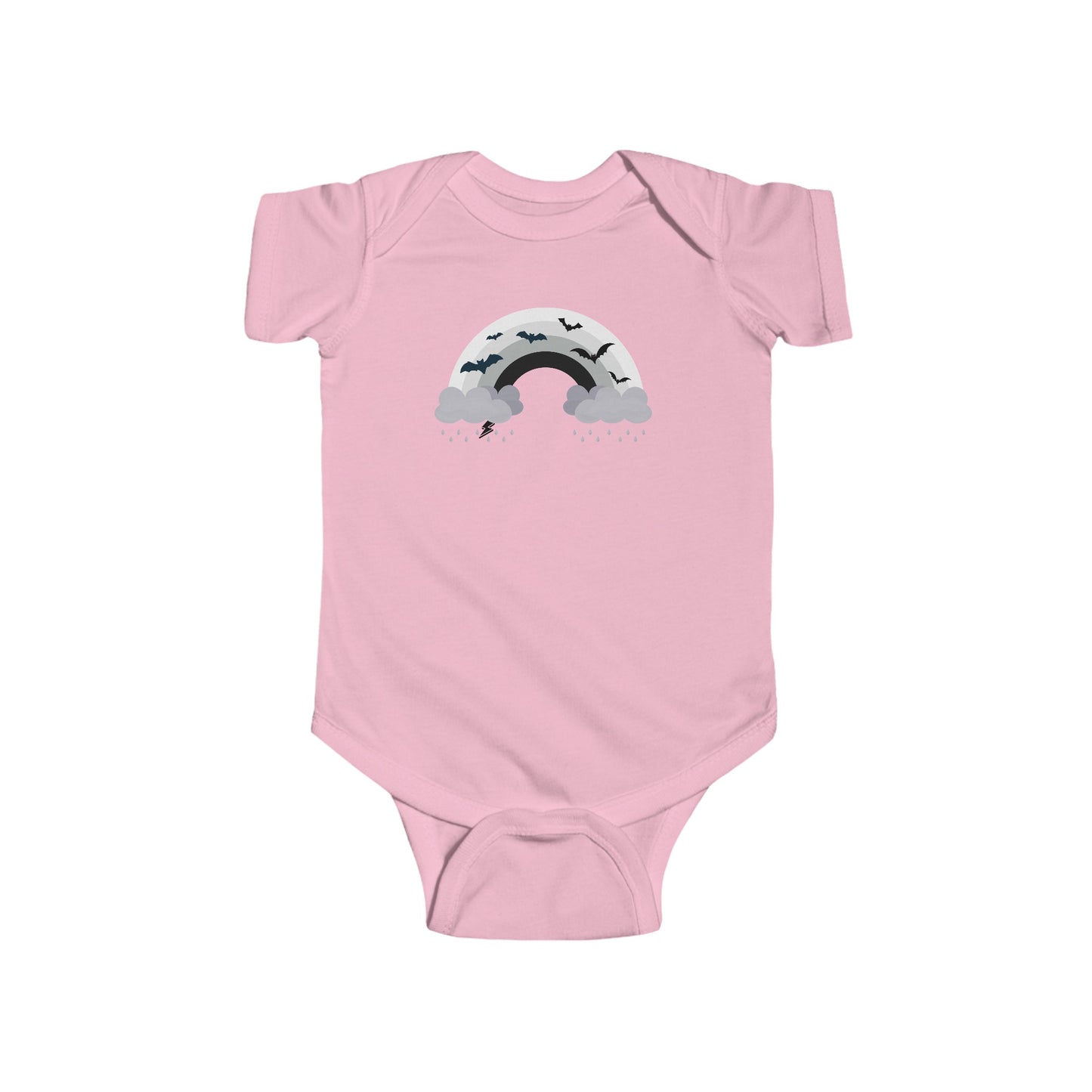 Bat Rainbow Infant Fine Jersey Bodysuit