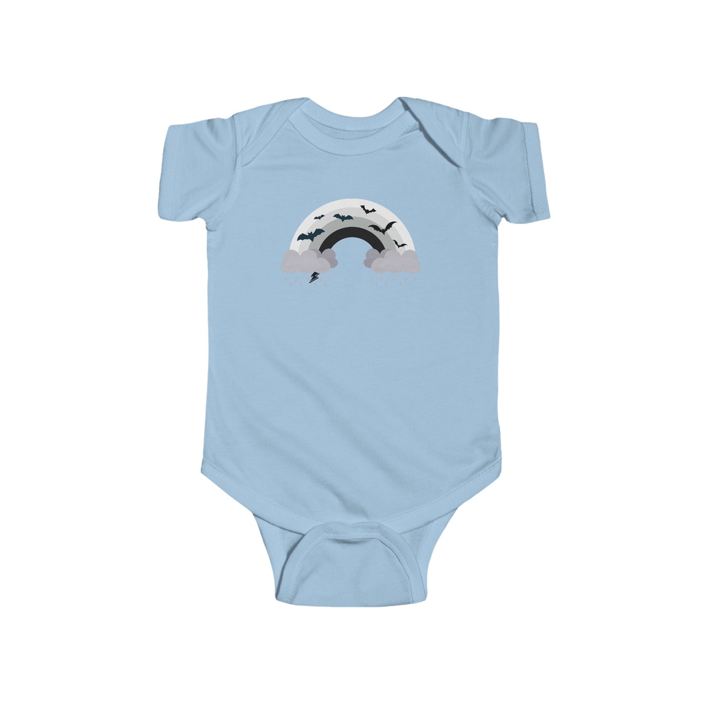 Bat Rainbow Infant Fine Jersey Bodysuit