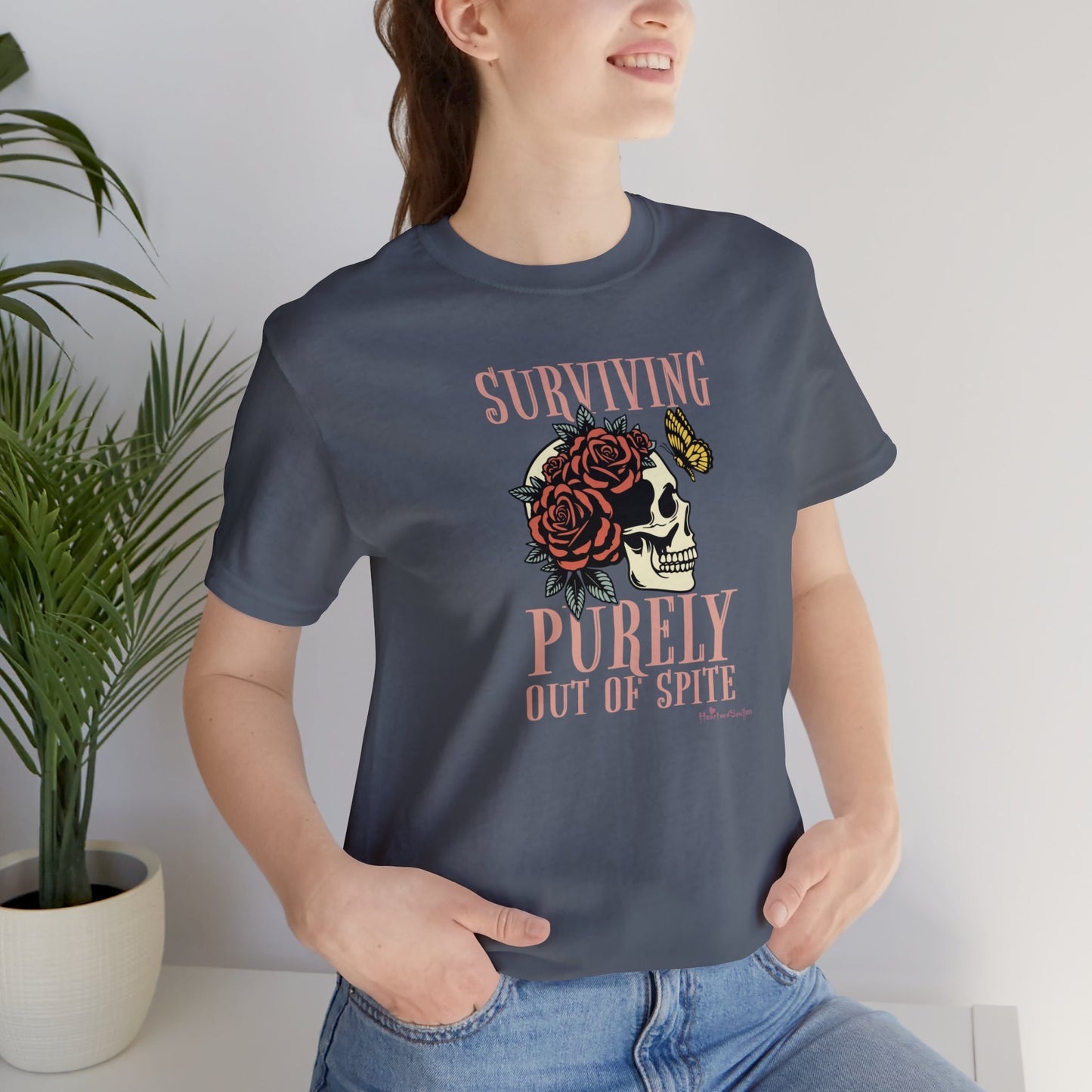 Surviving Purely Out Of Spite Unisex Jersey Short Sleeve Tee