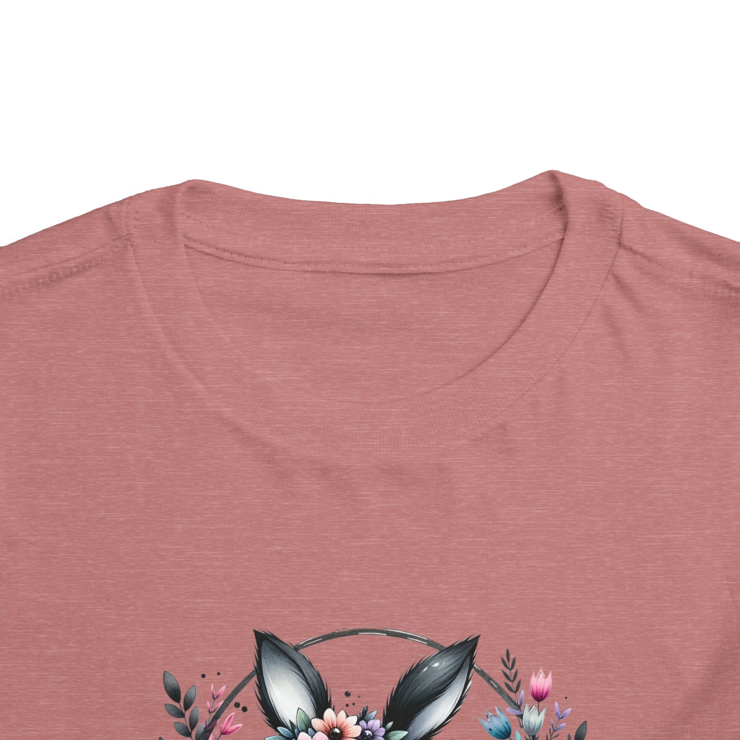 Dark Bunny Toddler Short Sleeve Tee (2T-5T)