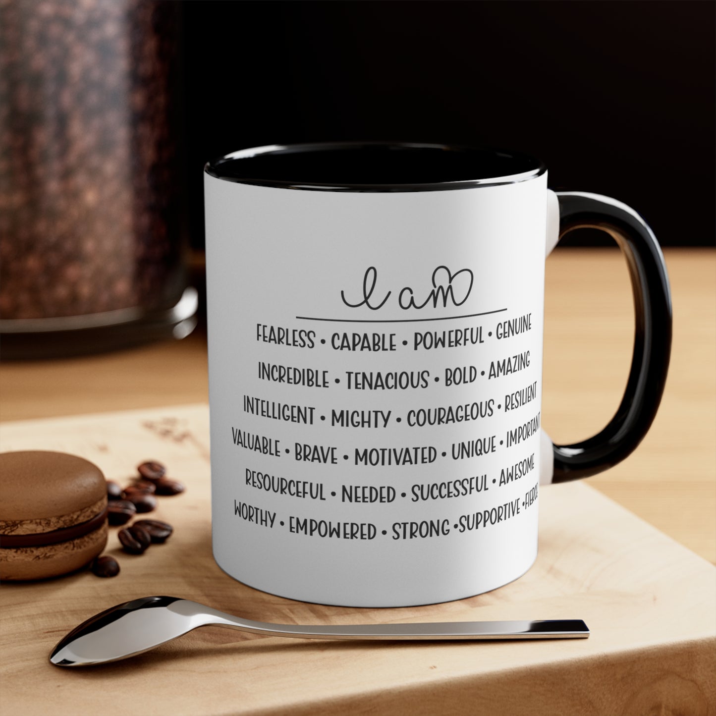 "I Am" Inspirational Beverage Mugs