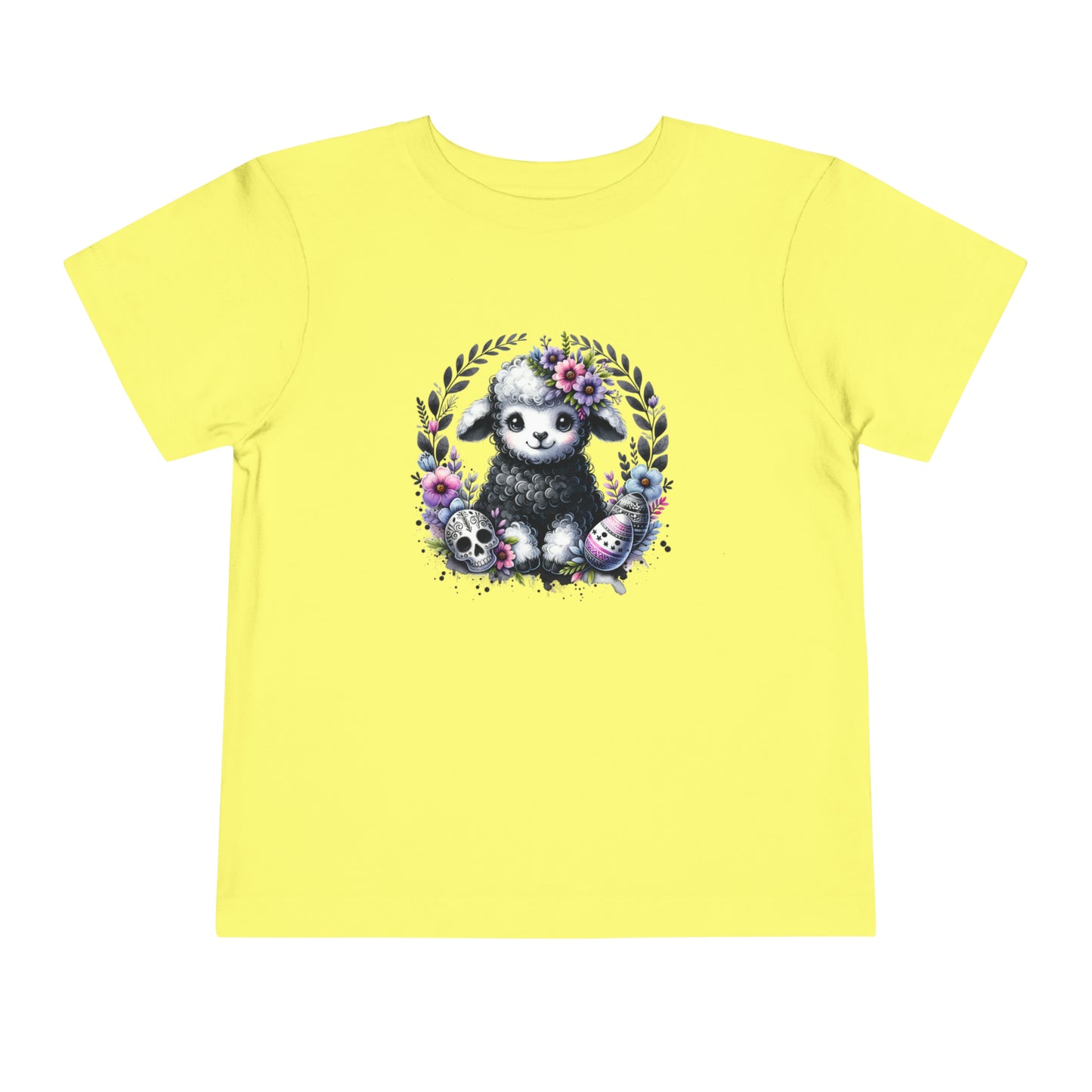 Dark Lamb Toddler Short Sleeve Tee (2T-5T)