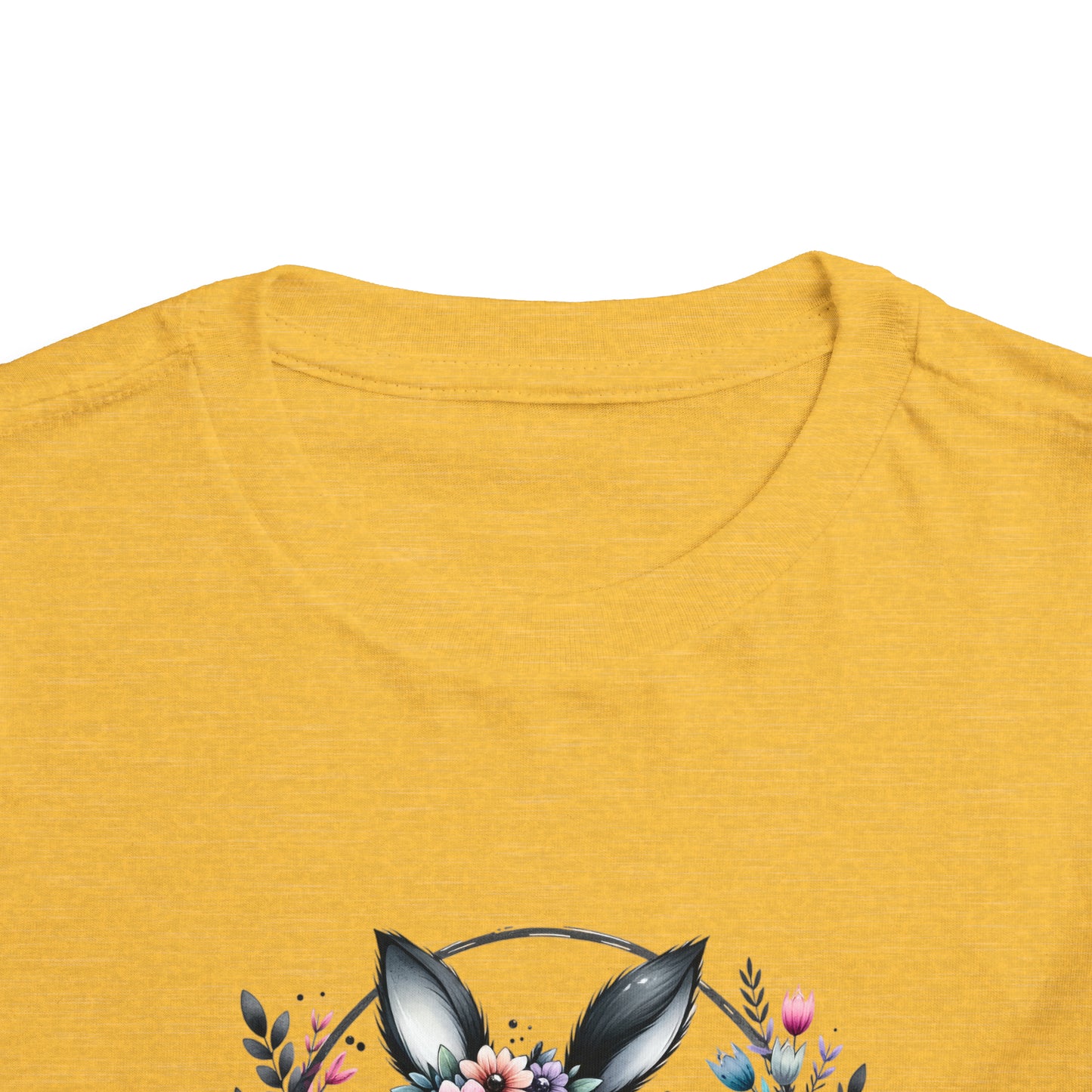 Dark Bunny Toddler Short Sleeve Tee (2T-5T)