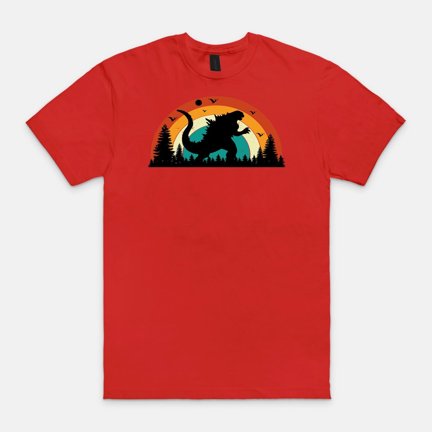 Godzilla Silhouette Unisex Soft-style T-Shirt