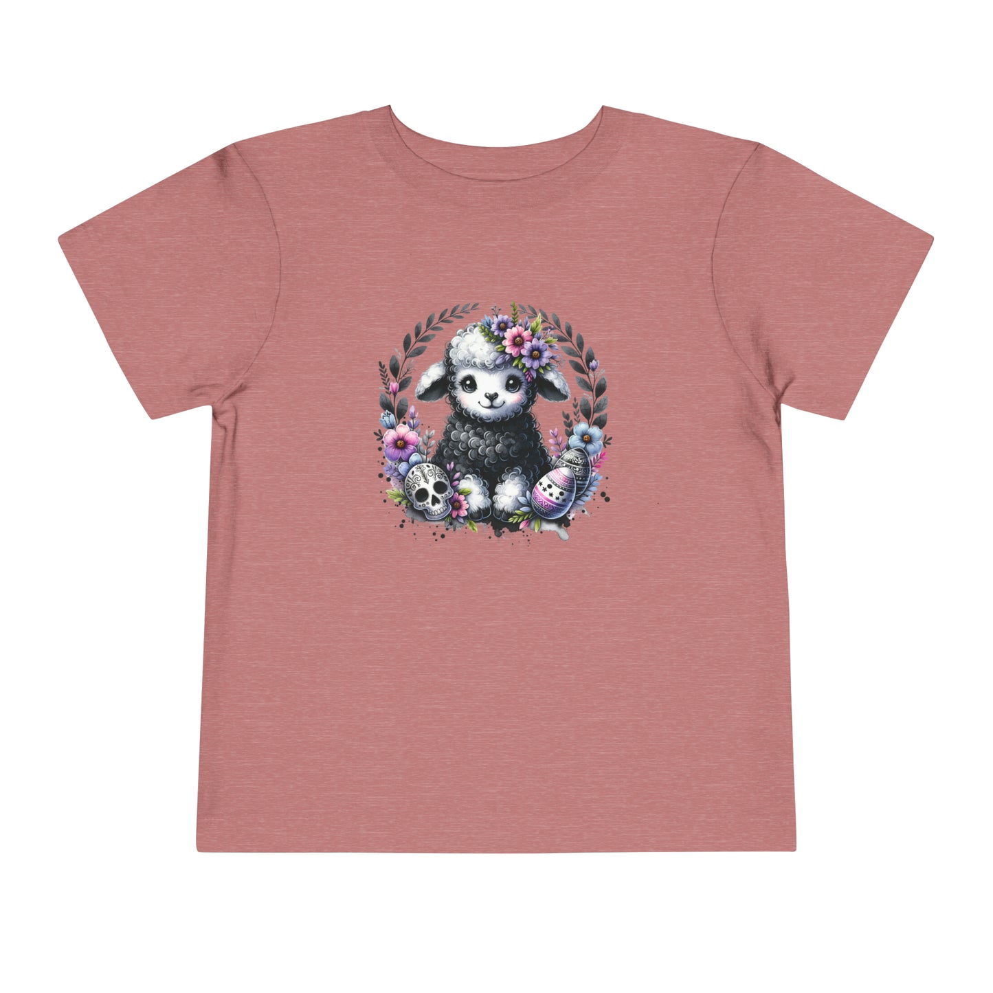 Dark Lamb Toddler Short Sleeve Tee (2T-5T)