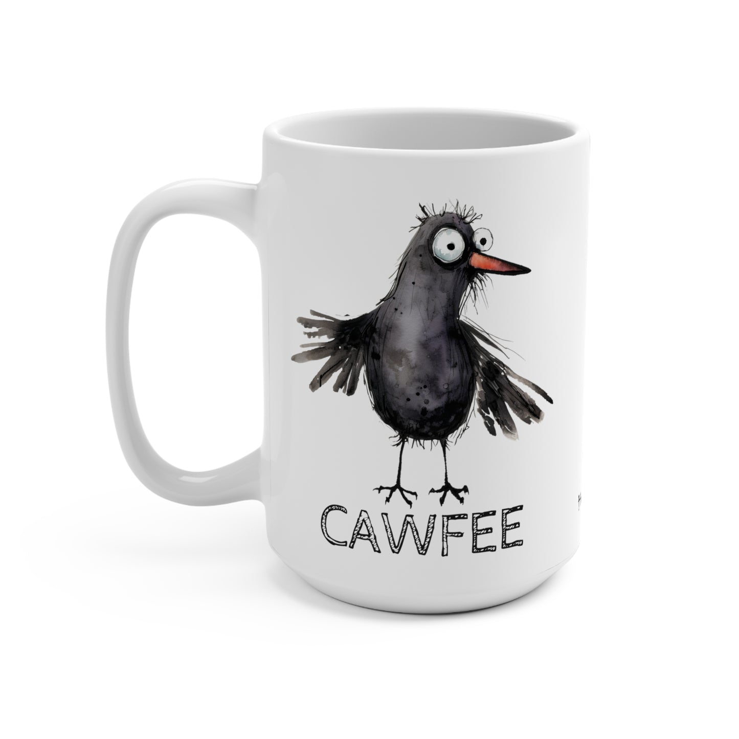 Cawfee Crow 15oz. Mug