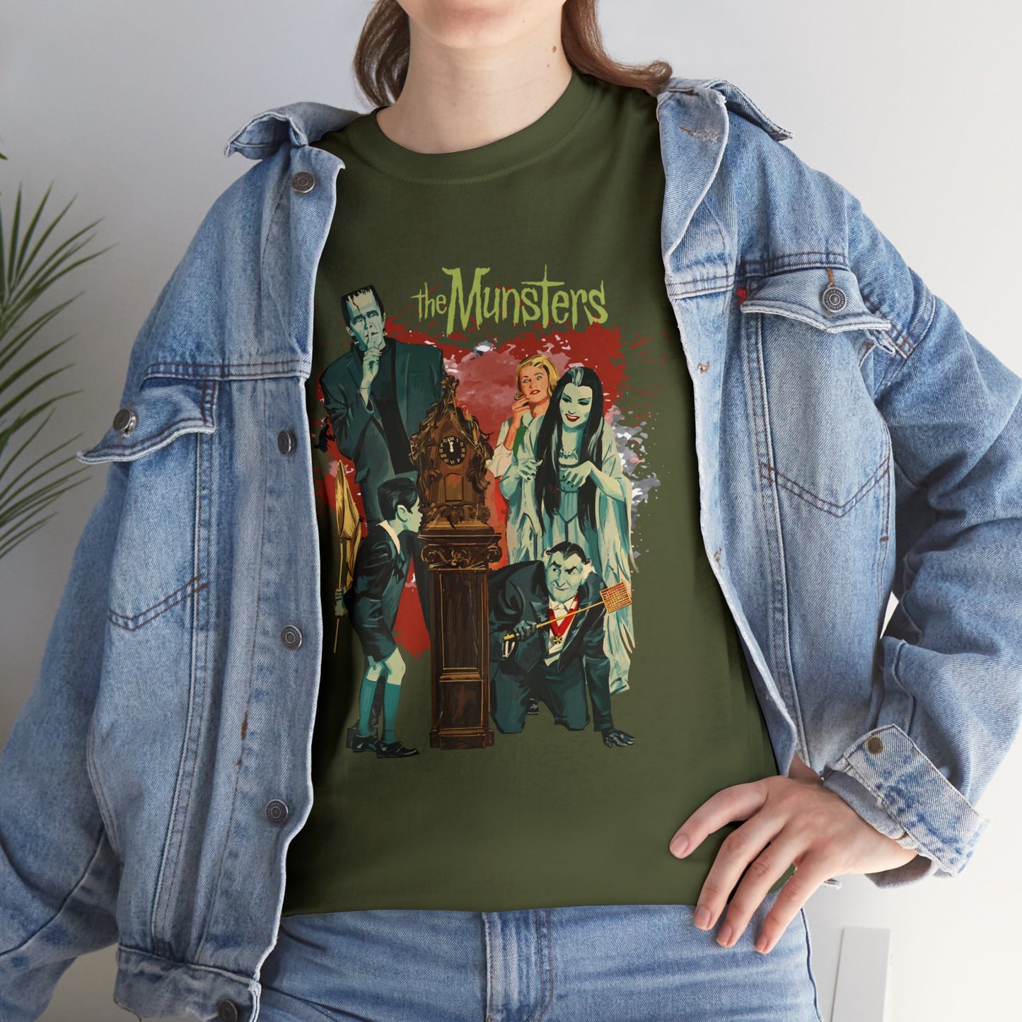 The Munsters Retro Adult Short Sleeve T-Shirt