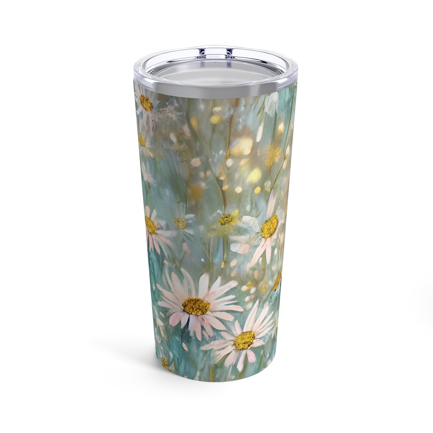 Shimmering Daisies Insulated 20oz.Tumbler