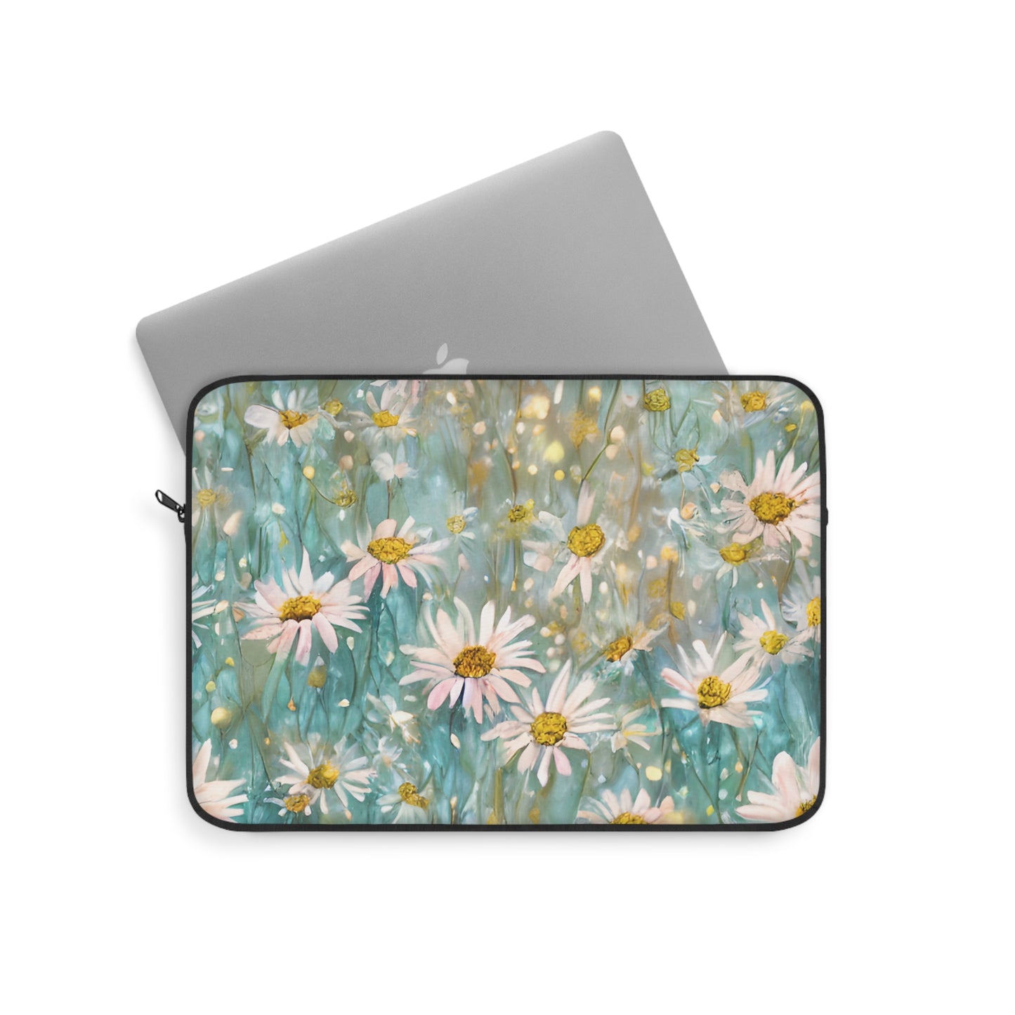 Shimmering Daisies Laptop Sleeve