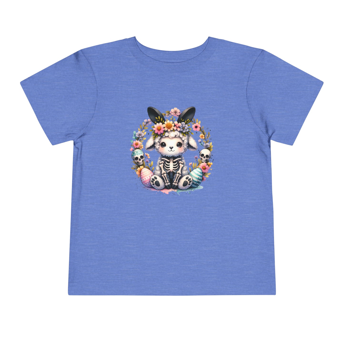 Skeleton Lamb Toddler Short Sleeve Tee (2T-5T)