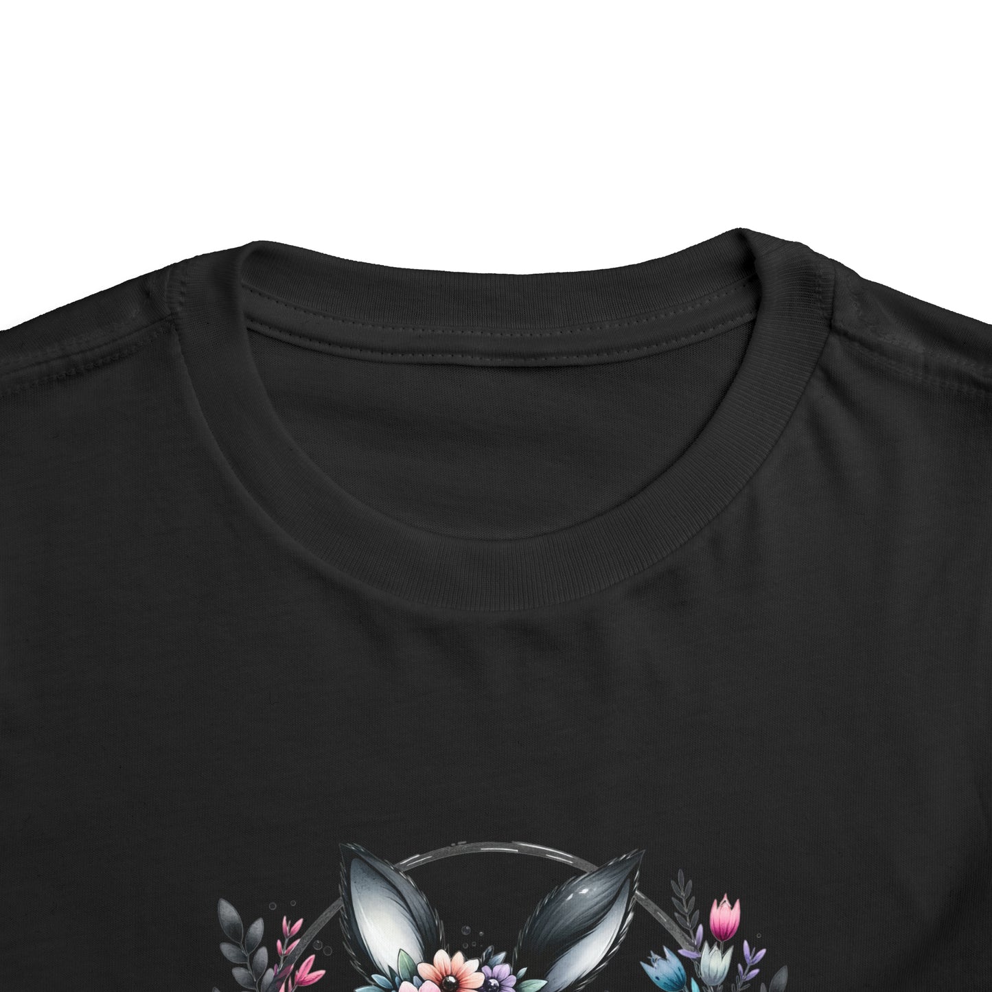 Dark Bunny Toddler Short Sleeve Tee (2T-5T)