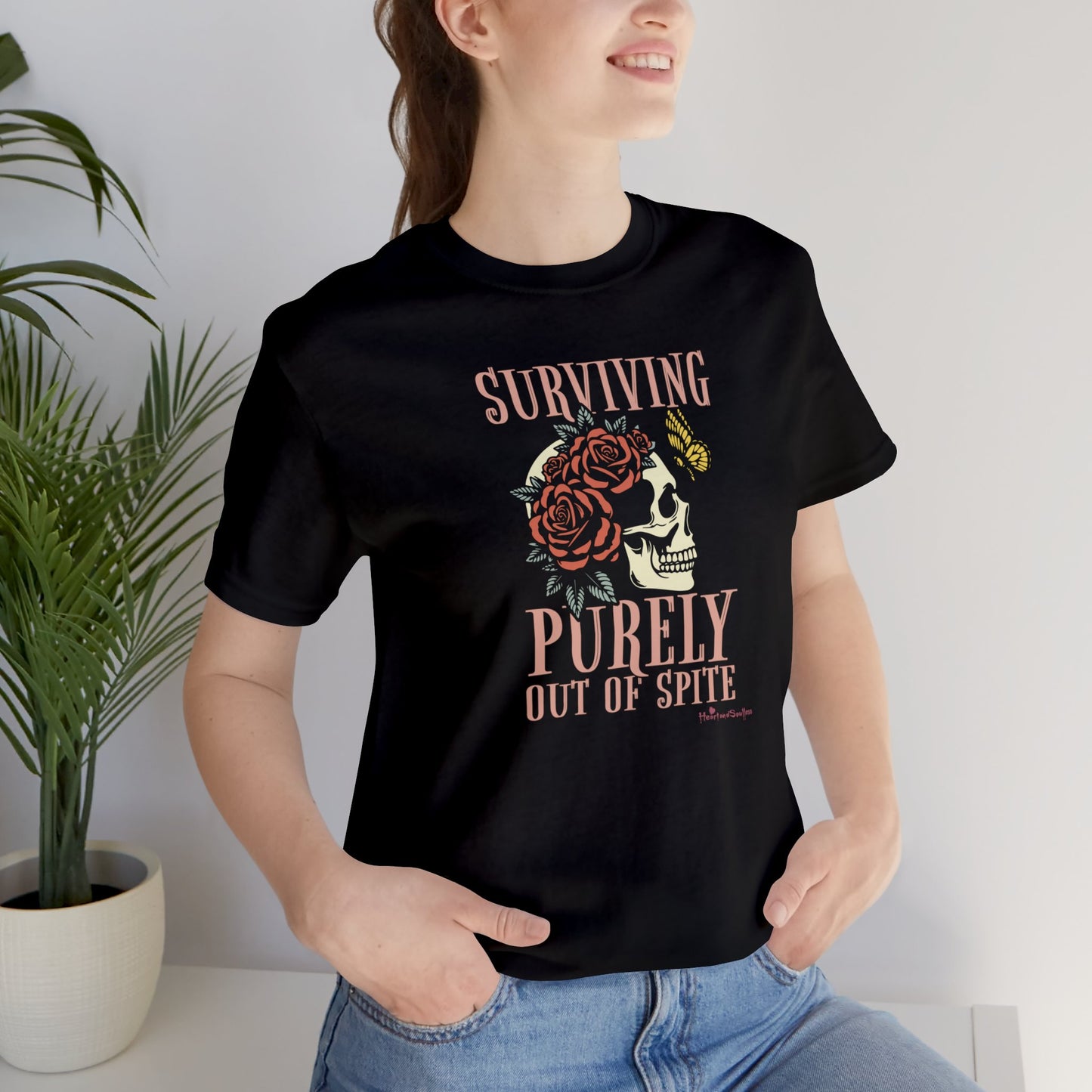 Surviving Purely Out Of Spite Unisex Jersey Short Sleeve Tee