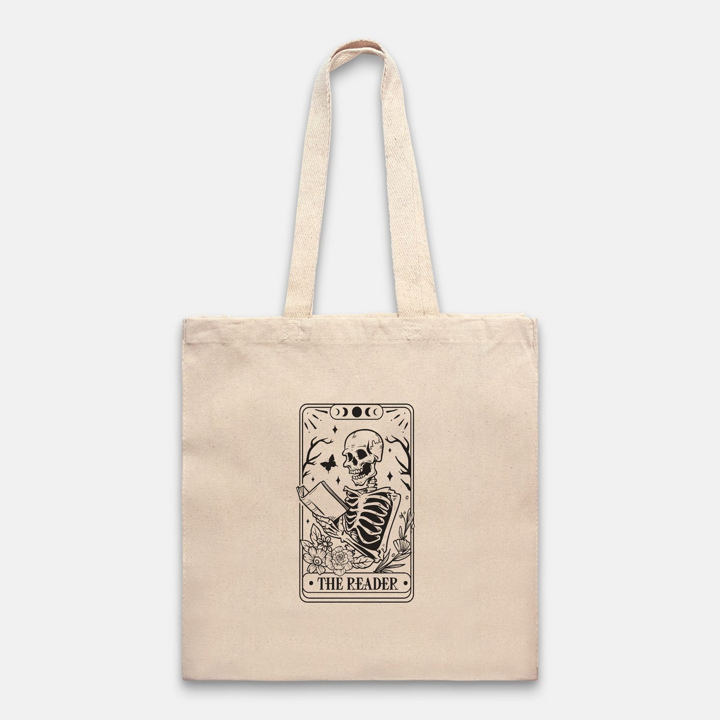 The Reader Heavy Tote Bag