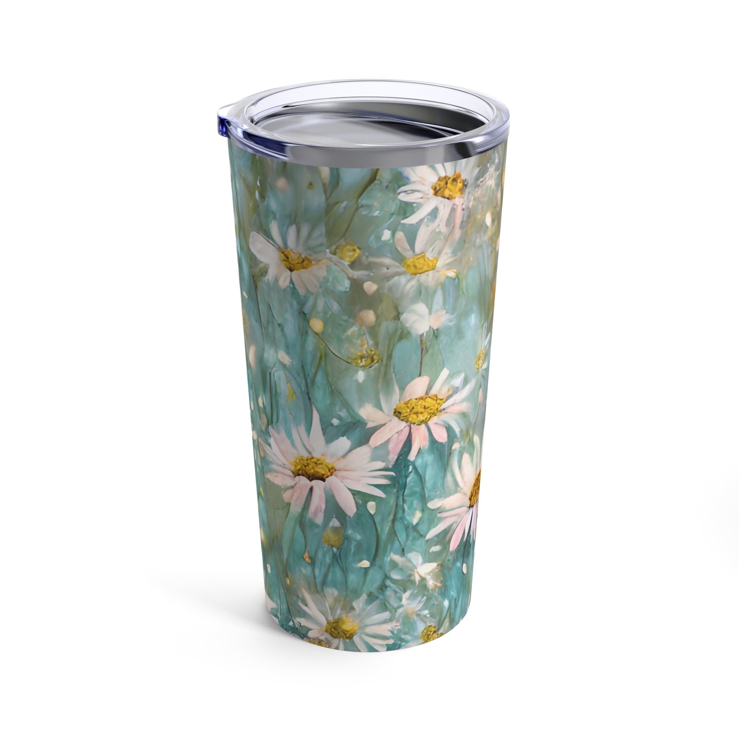 Shimmering Daisies Insulated 20oz.Tumbler