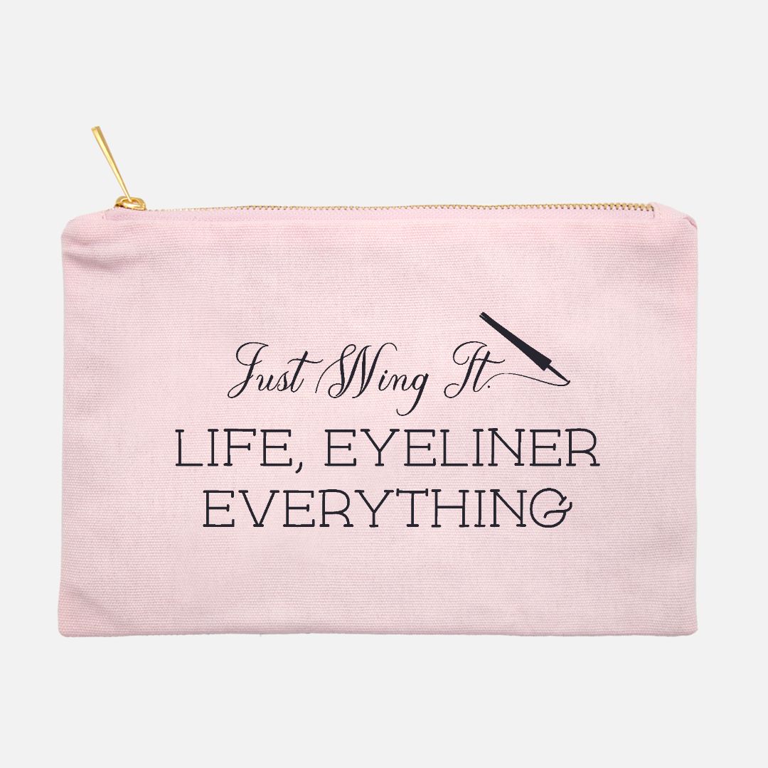 Just Wing It Cosmetic Bag