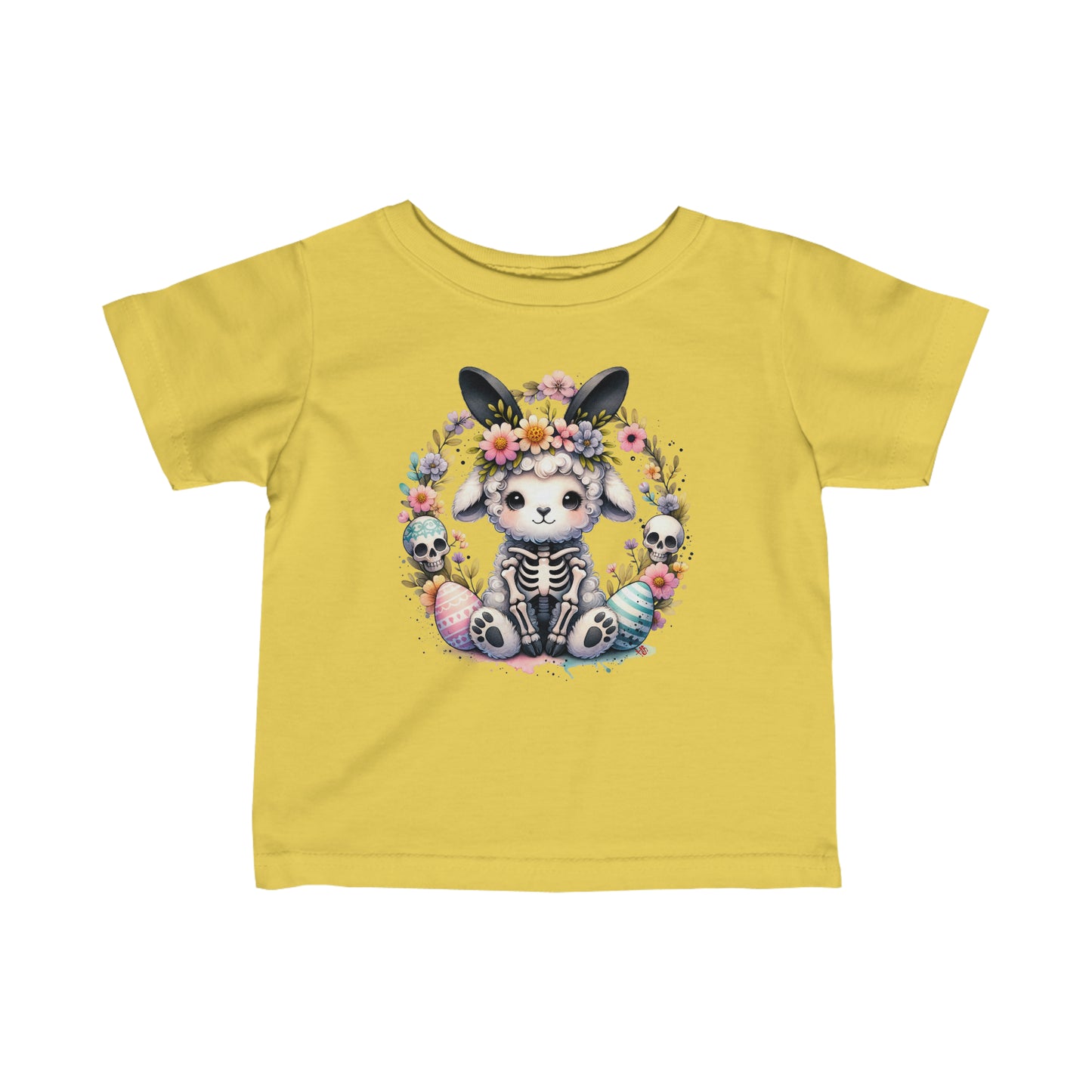 Skeleton Lamb Infant Fine Jersey Tee (6-24m)