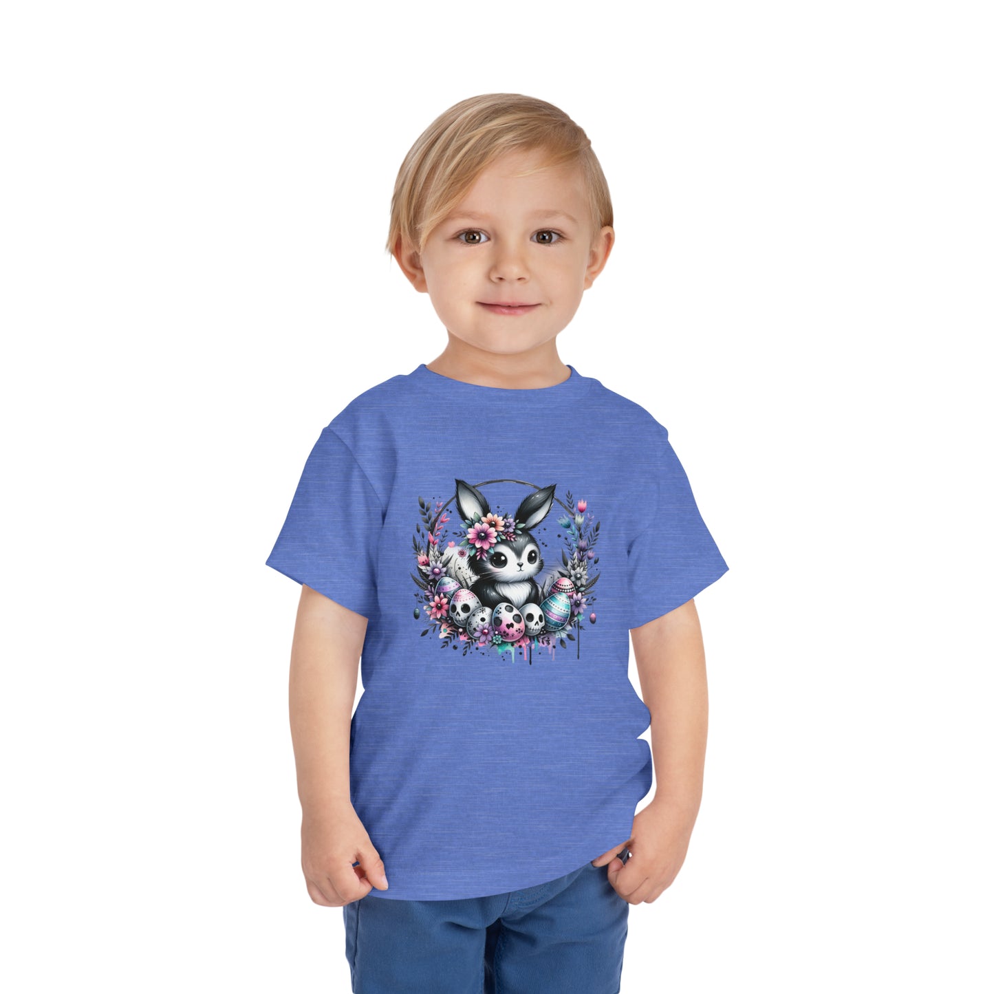 Dark Bunny Toddler Short Sleeve Tee (2T-5T)