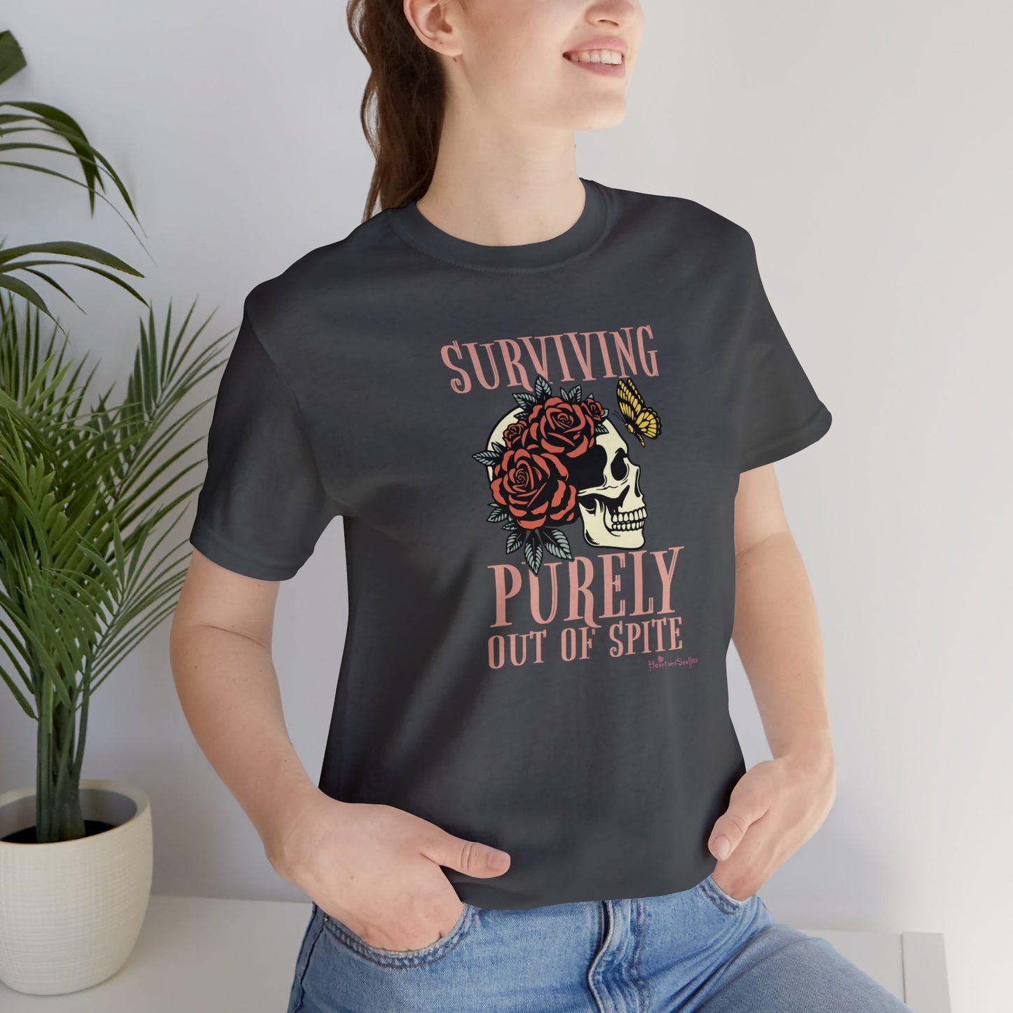 Surviving Purely Out Of Spite Unisex Jersey Short Sleeve Tee