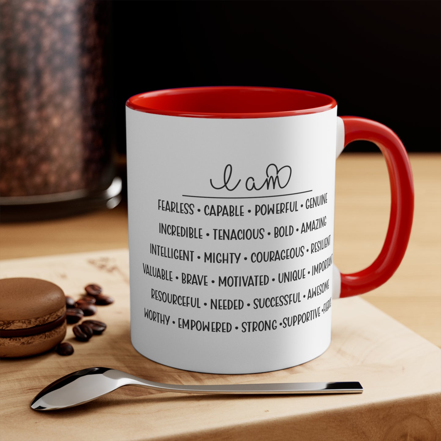 "I Am" Inspirational Beverage Mugs