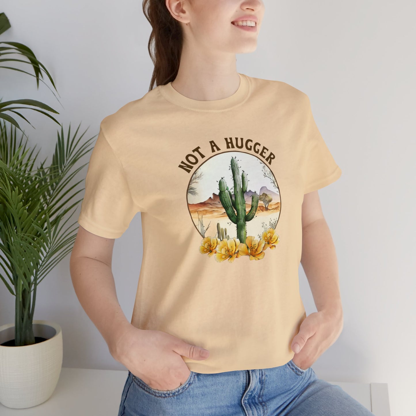 Not a Hugger Jersey Short Sleeve Tee