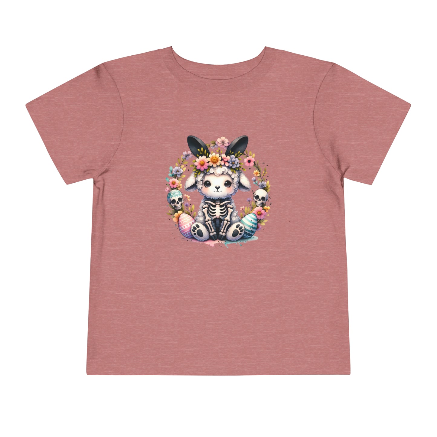 Skeleton Lamb Toddler Short Sleeve Tee (2T-5T)