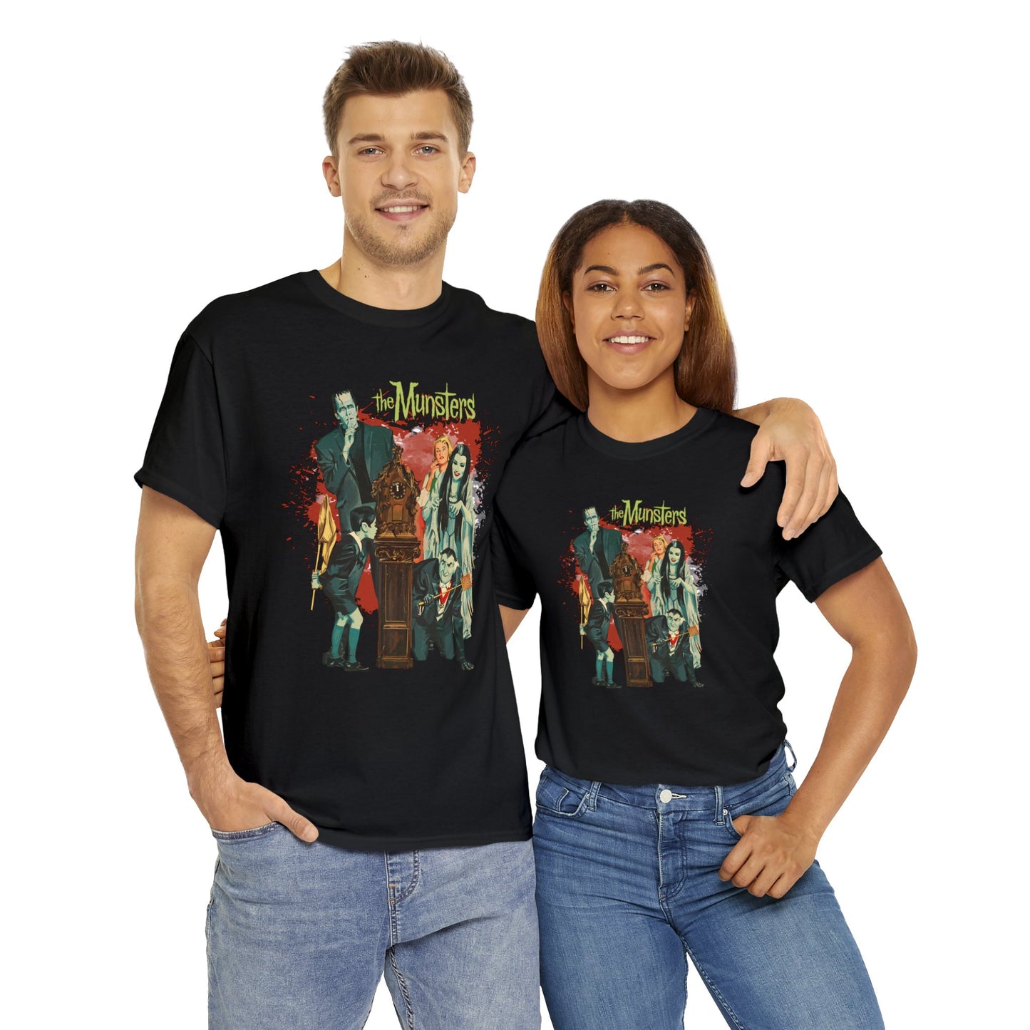 The Munsters Retro Adult Short Sleeve T-Shirt