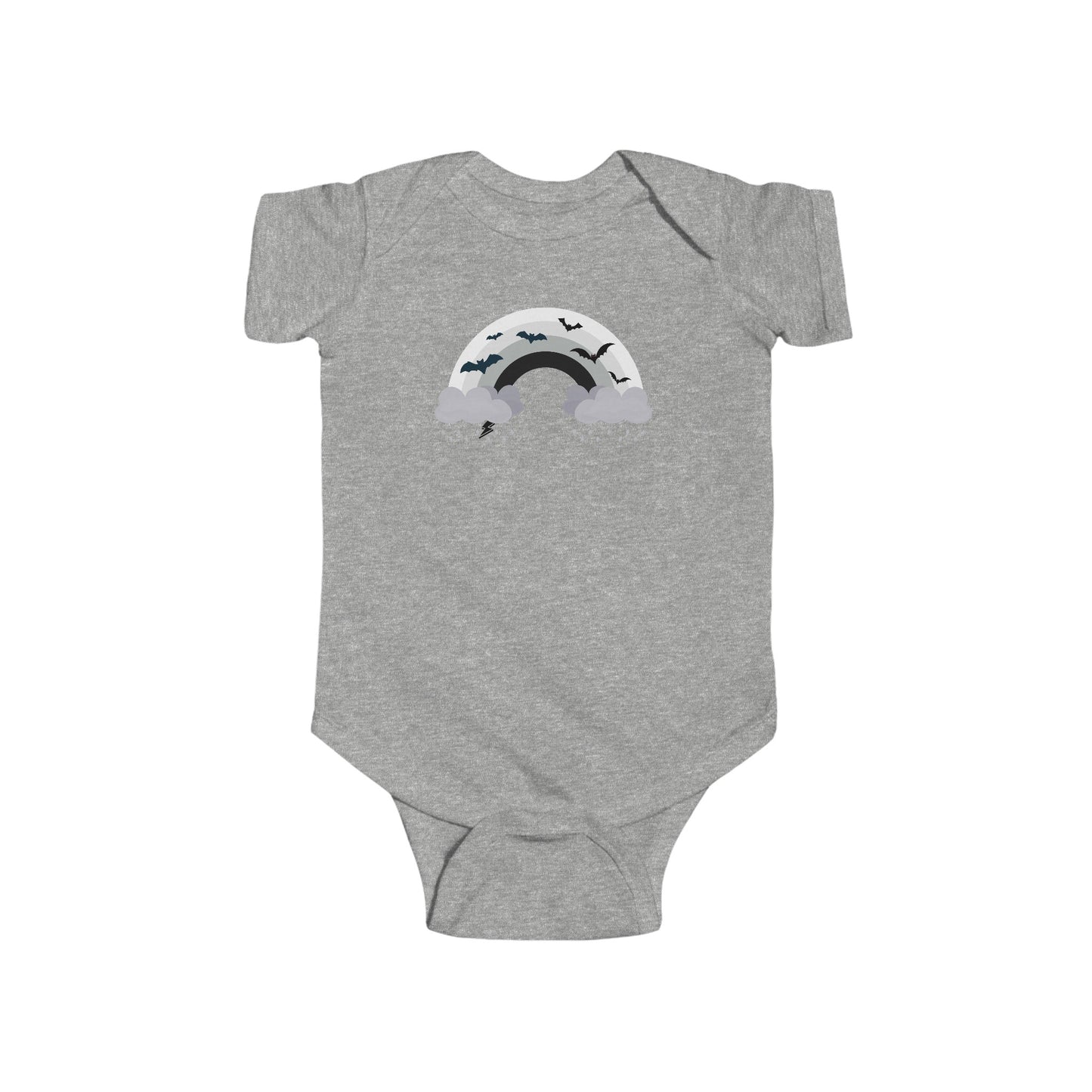 Bat Rainbow Infant Fine Jersey Bodysuit