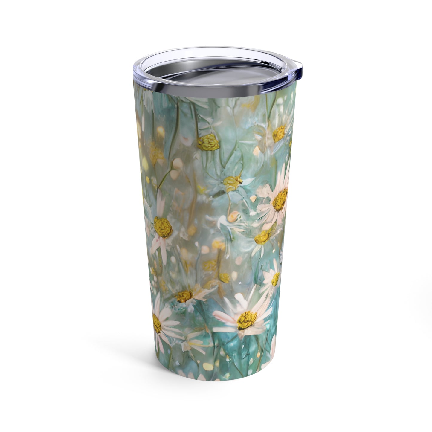 Shimmering Daisies Insulated 20oz.Tumbler